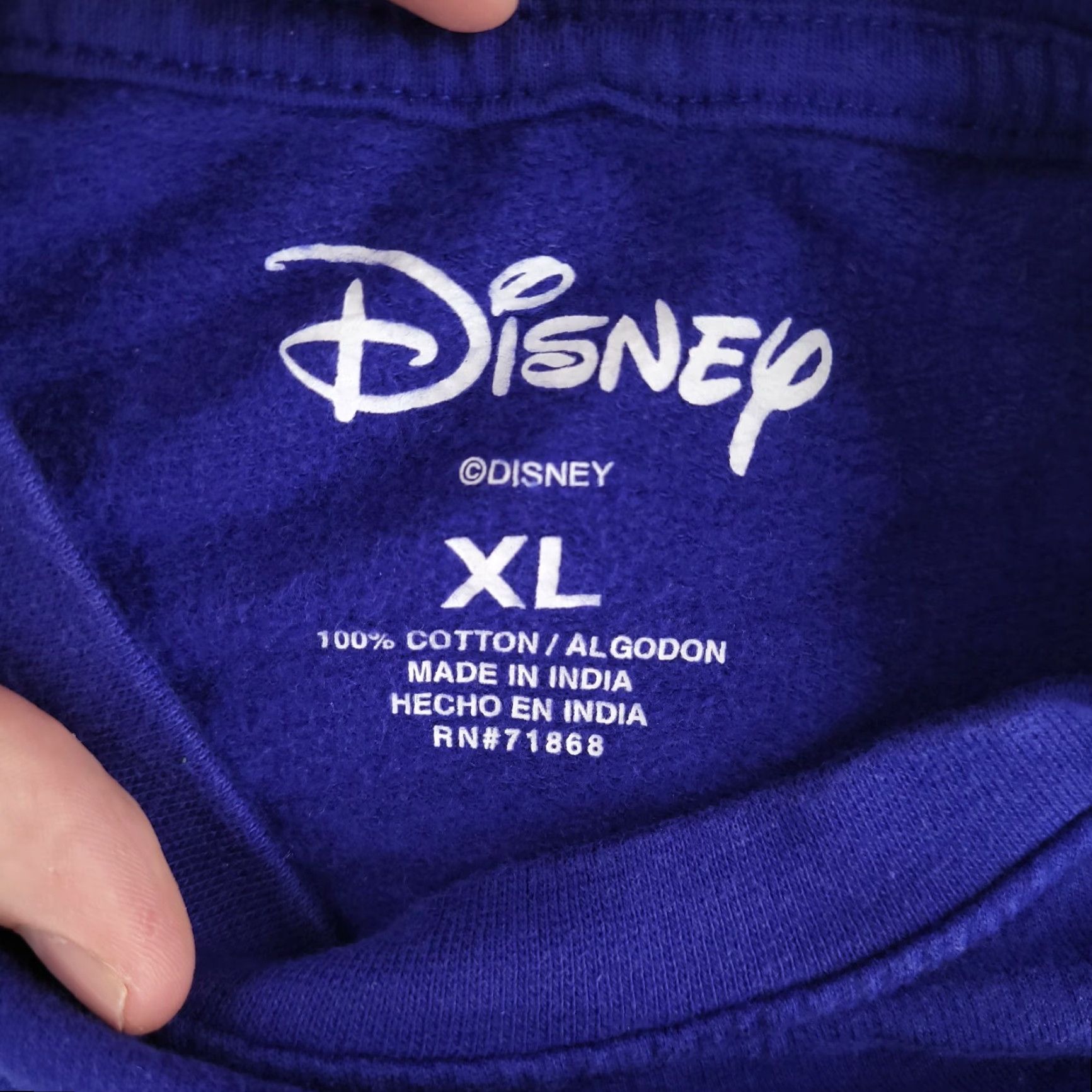 Disney Disney Minnie Mouse Crop Sweatshirt Womens XL Blue Crewneck Size XL / US 12-14 / IT 48-50 - 4 Thumbnail