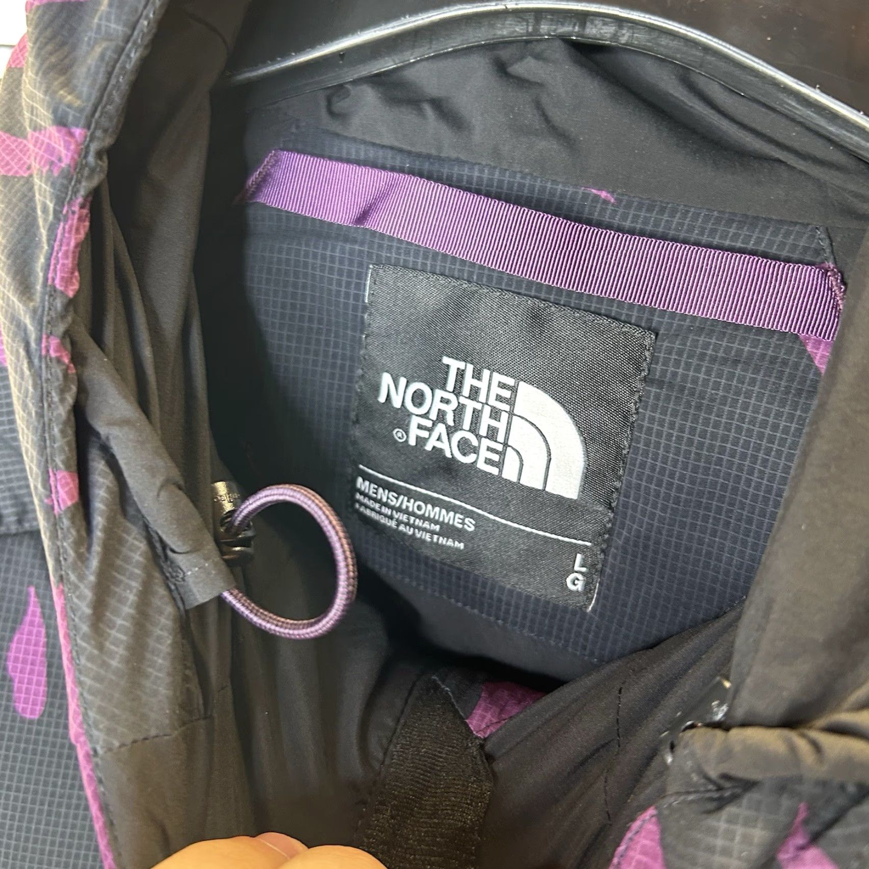 The North Face The North Face TNF Lodgefather Ventrix Hooded Insulated Purple Camo Jacket Large Size US L / EU 52-54 / 3 - 6 Thumbnail