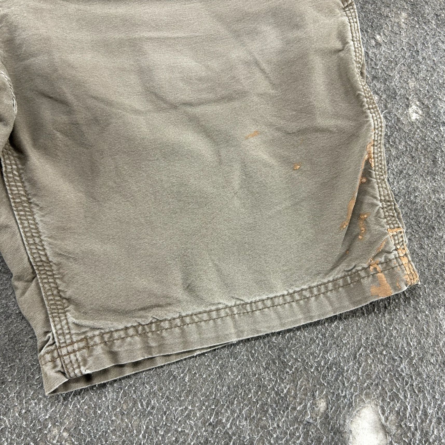 Carhartt VINTAGE Carhartt Shorts Mens 34 Brown Carpenter Original Fit Canvas B147 LBR Y2K Size US 34 / EU 50 - 4 Thumbnail