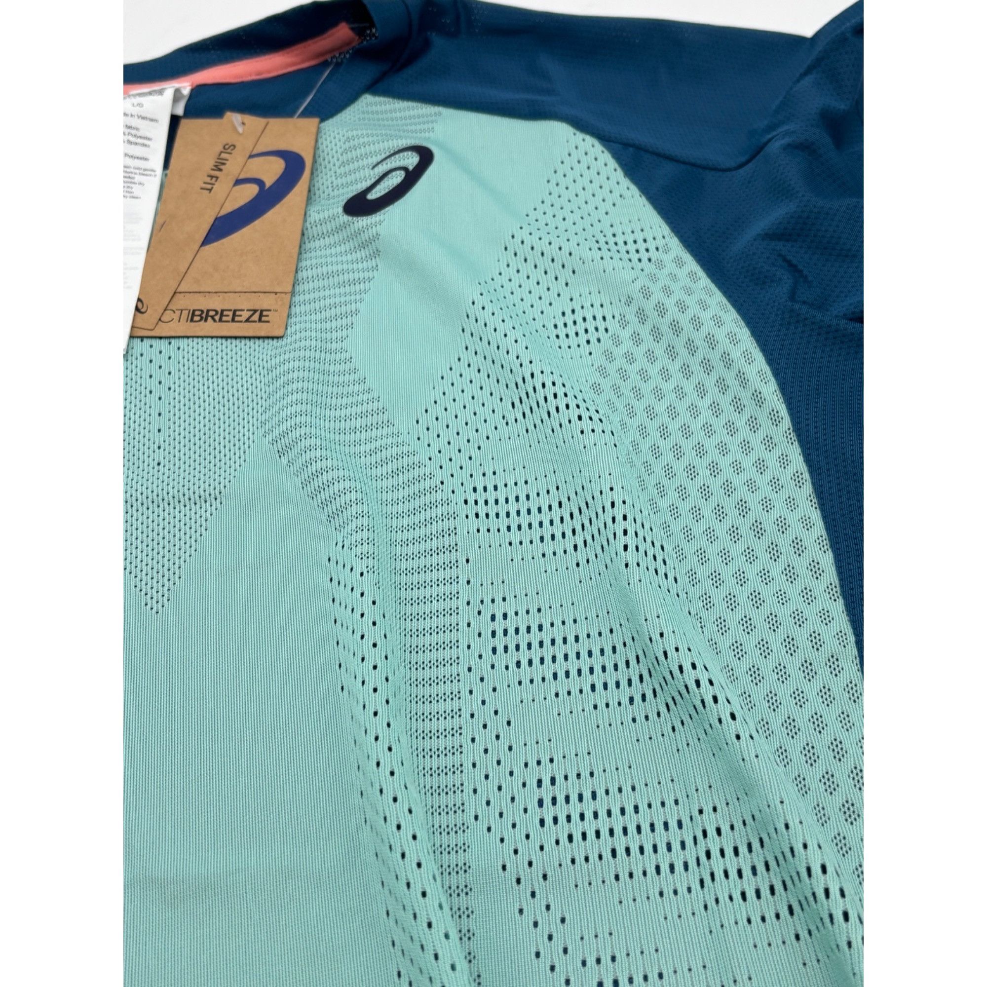 Asics ASICS Women’s Match Graphic Short Sleeve T-shirt, Oasis Gree Size L / US 10 / IT 46 - 9 Thumbnail