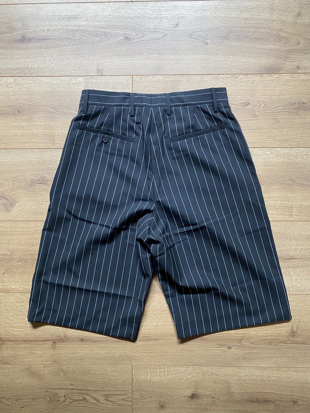 Supreme Supreme Pinstripe Wool Trouser Short | Grailed