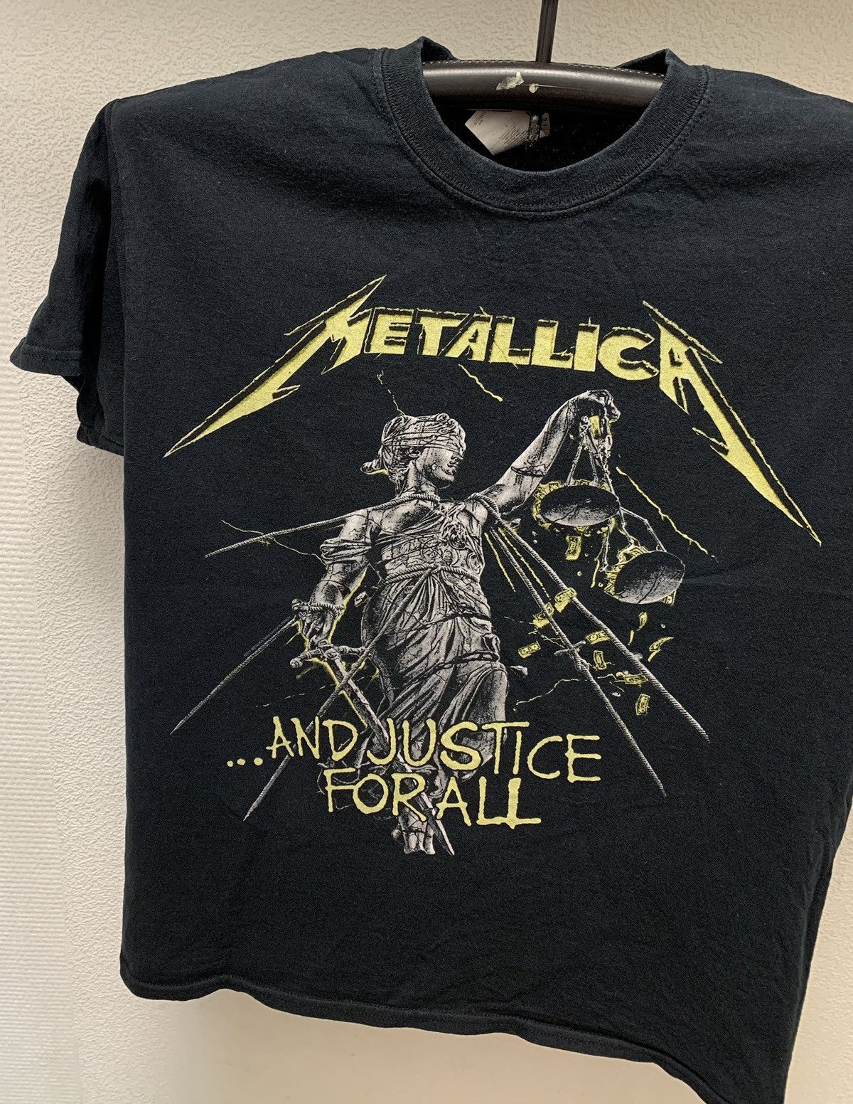 Band Tees Metallica and justice for all vintage band rock t-shirt M as Size US M / EU 48-50 / 2 - 4 Thumbnail