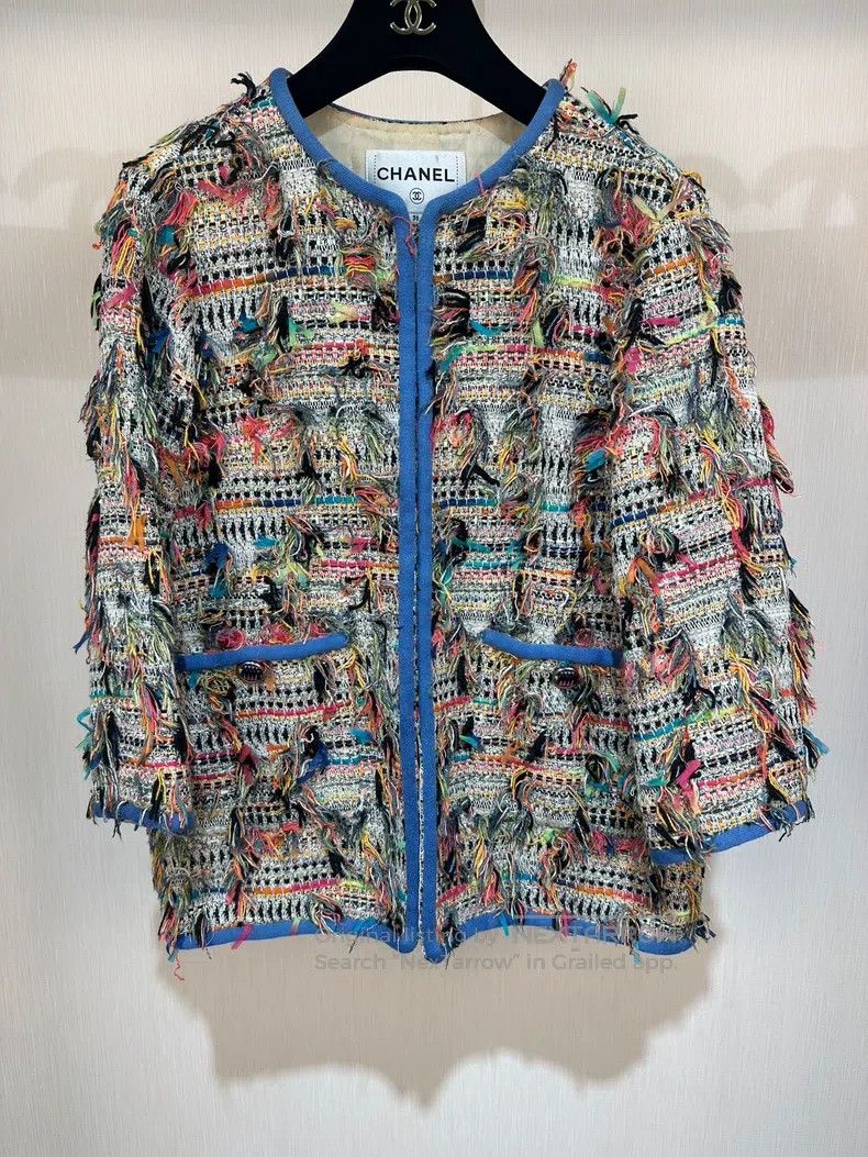 Chanel Chanel Current series, the same colour tassel jacket as Qu Size XS / US 0-2 / IT 36-38 - 2 Thumbnail