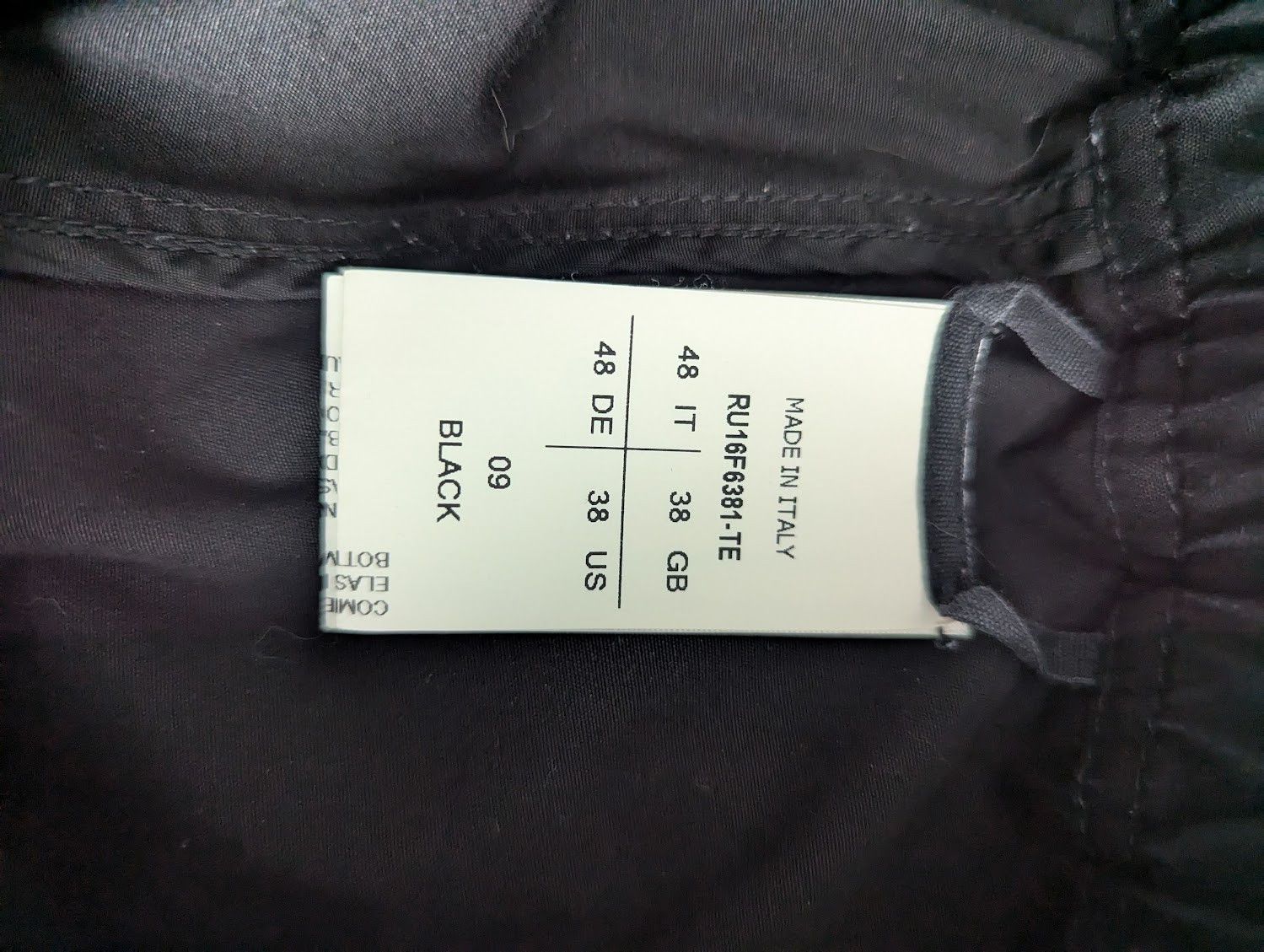 Rick Owens TE Cropped Drawstring Trousers Size US 32 / EU 48 - 5 Thumbnail