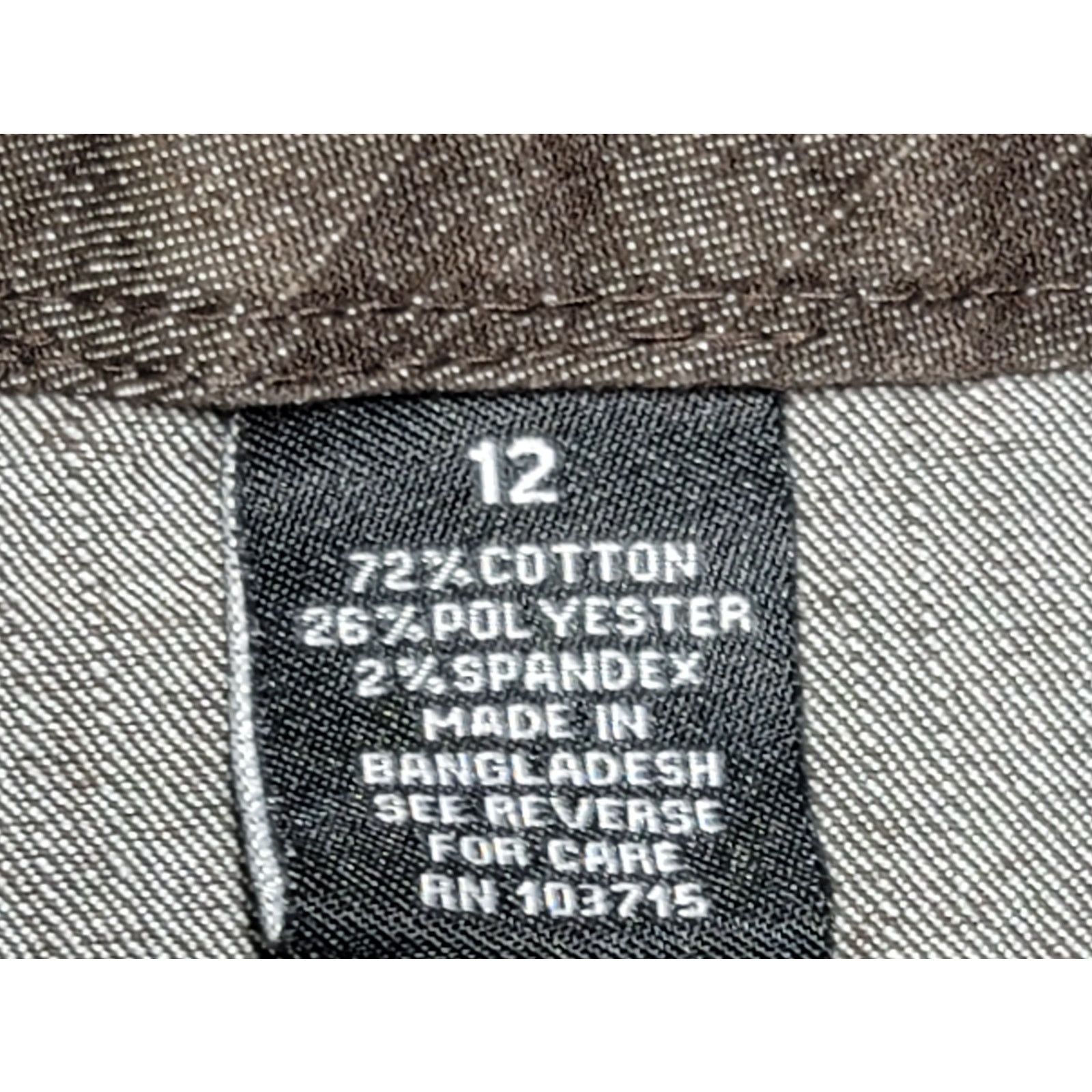 Other Larry Levine Brown Heathered Stretch Dress Pants 12 Size 34" / US 12 / IT 48 - 4 Thumbnail