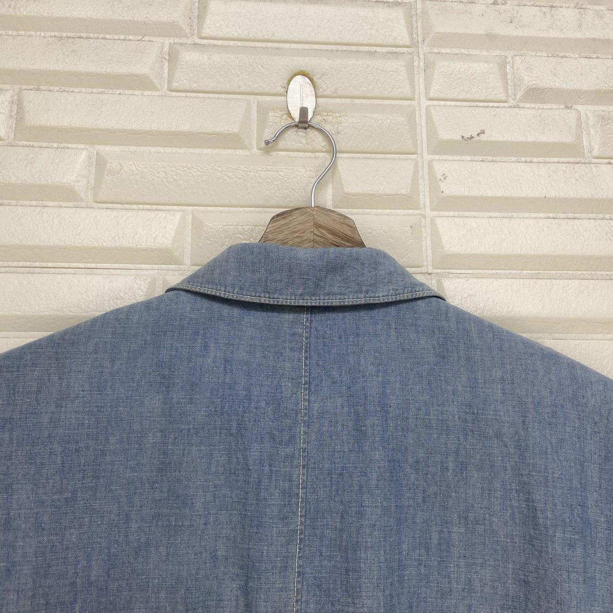 Lemaire × Uniqlo Lemaire Uniqlo Indigo Coat Jacket Size US S / EU 44-46 / 1 - 8 Thumbnail