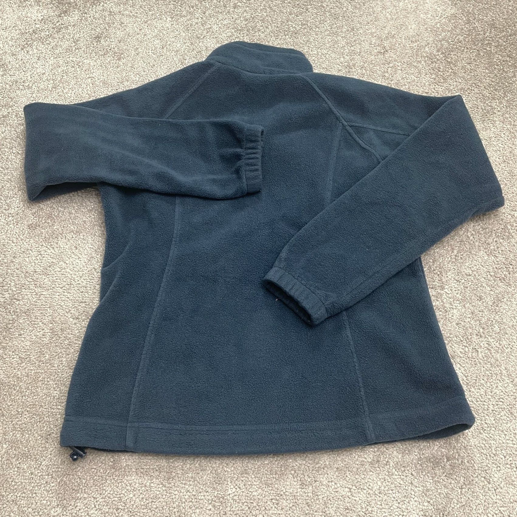 Vintage Columbia Benton Springs Fleece Jacket Womens Medium Blue Full Zip Outdoor Hike Size M / US 6-8 / IT 42-44 - 2 Thumbnail