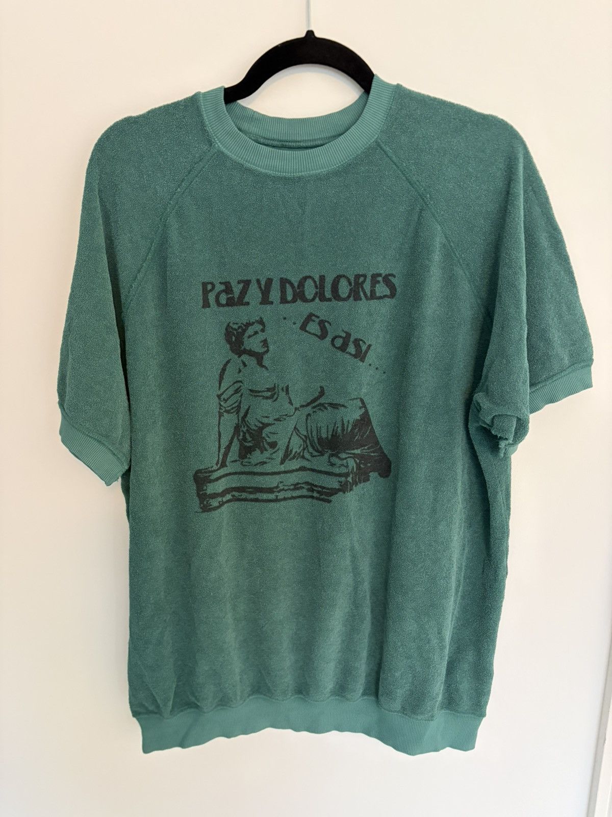 Maison Margiela Perfect vintage Margiela green short sleeve knit Size US L / EU 52-54 / 3 - 1 Thumbnail