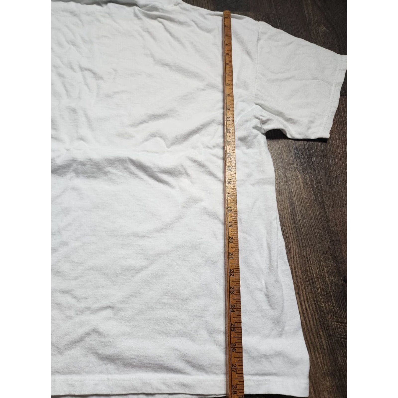 Delta VINTAGE Delta Mr Fix It Tools Dad Grandpa T Shirt Men 2XL White Crew Neck Short Sleeve Size US XXL / EU 58 / 5 - 2 Thumbnail