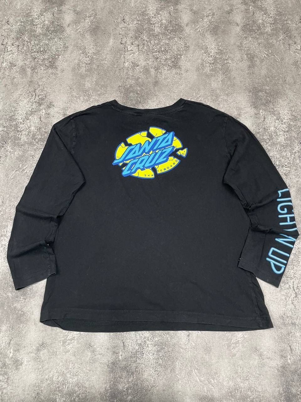 Santa Cruz Skateboards Santa Cruz Men Cotton Long Sleeve T Shirt Top Black Size L Size US L / EU 52-54 / 3 - 1 Thumbnail