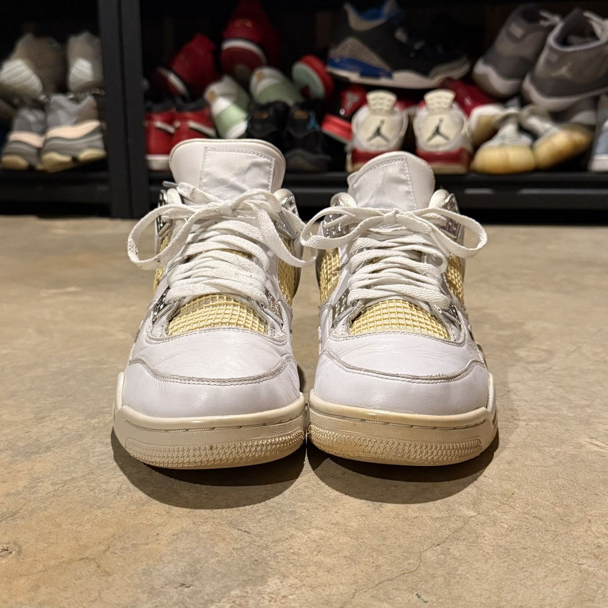 Jordan Brand Air Jordan 4 Retro Pure Money 2017 US 10.5 Size US 10.5 / EU 43-44 - 6 Thumbnail