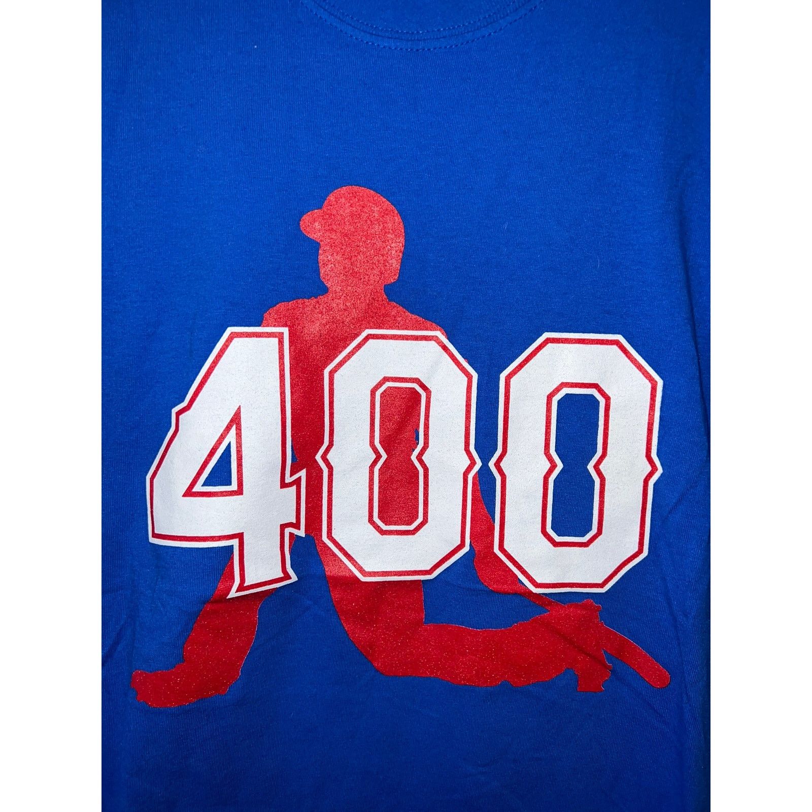 Gildan Y2K Texas Rangers Shirt MLB Beltre 400 Homerun Tee 2000s XL Size US XL / EU 56 / 4 - 2 Thumbnail