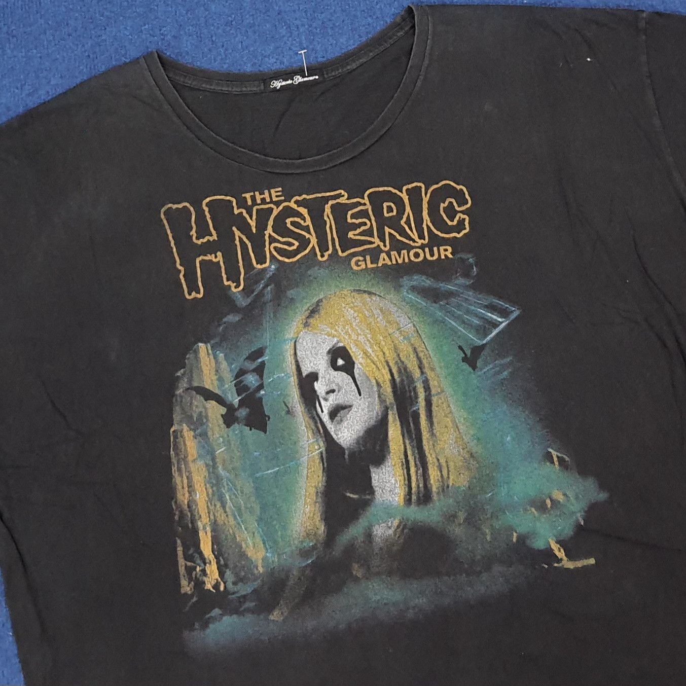 Hysteric Glamour Vintage Hysteric Glamour Gothic Cropped Boxy Shirt C276N1 Size XL / US 12-14 / IT 48-50 - 2 Thumbnail