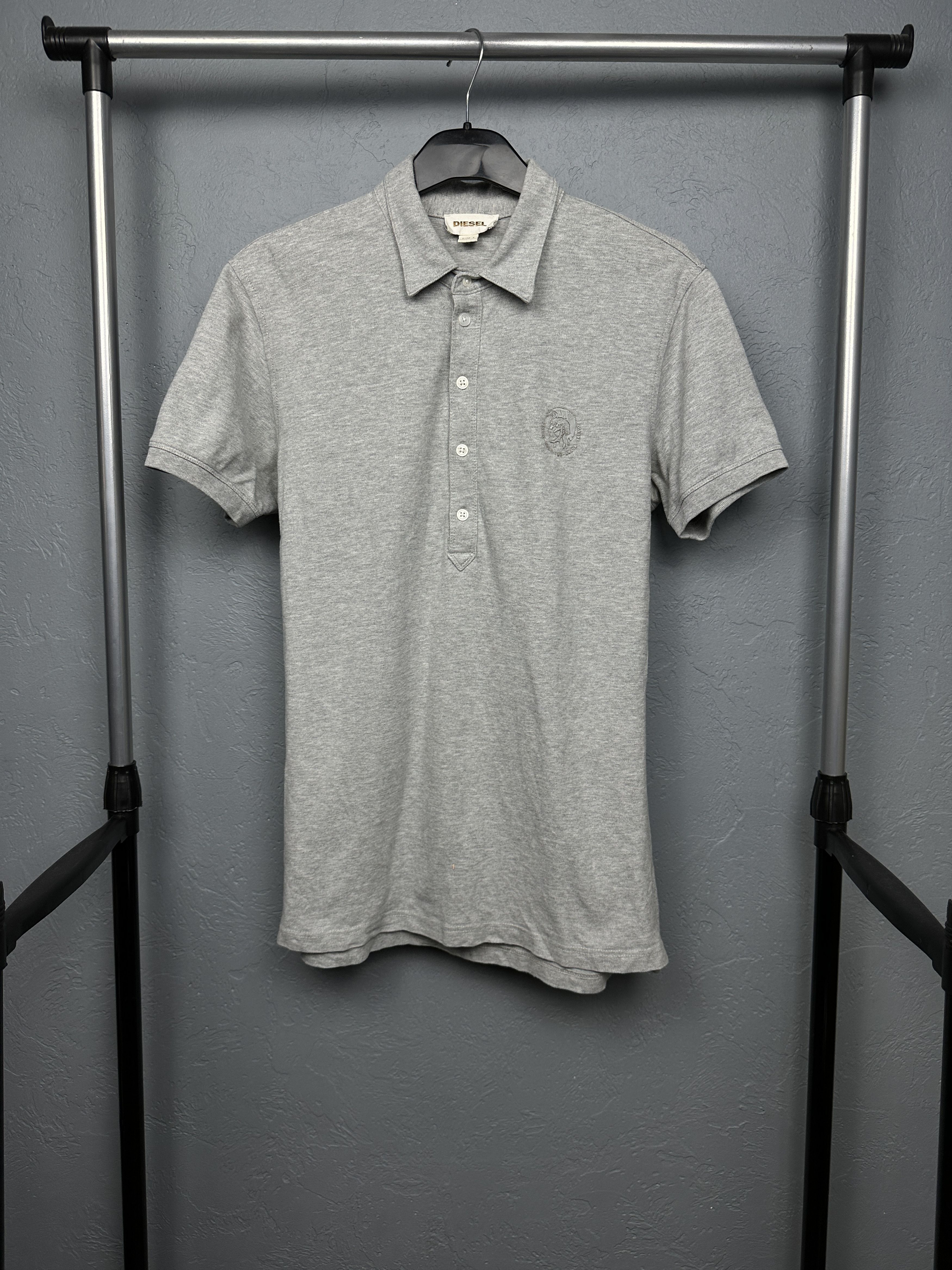 Diesel Diesel Vintage Punk Logo Mens Polo Shirt Size US L / EU 52-54 / 3 - 1 Thumbnail
