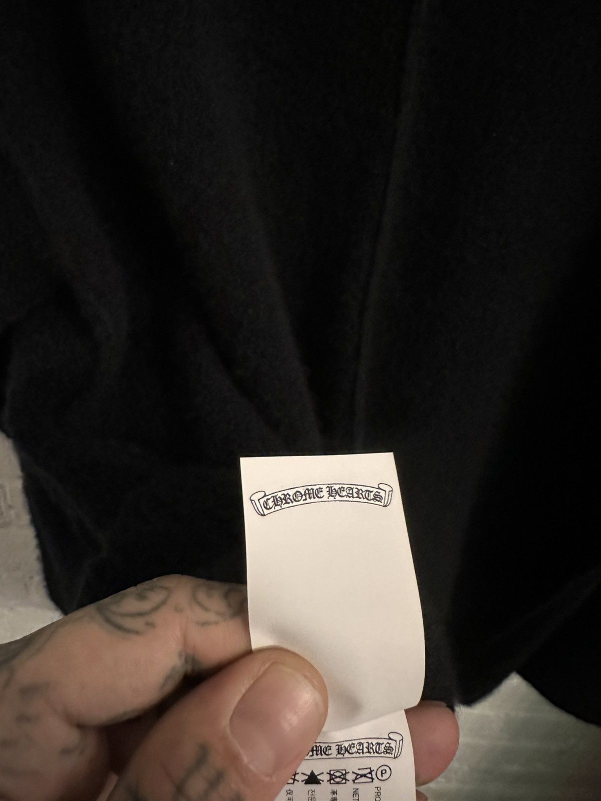 Chrome Hearts Chrome Hearts CASHMERE CROSS PATCH Sweater M-XL Sweater Size US L / EU 52-54 / 3 - 10 Thumbnail