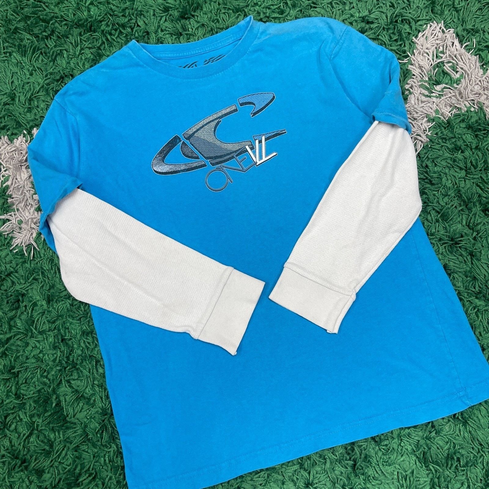 O'Neill Vintage Y2K O'Neill Surf Wear Blue Long Sleeve Boys Large Size US S / EU 44-46 / 1 - 3 Thumbnail