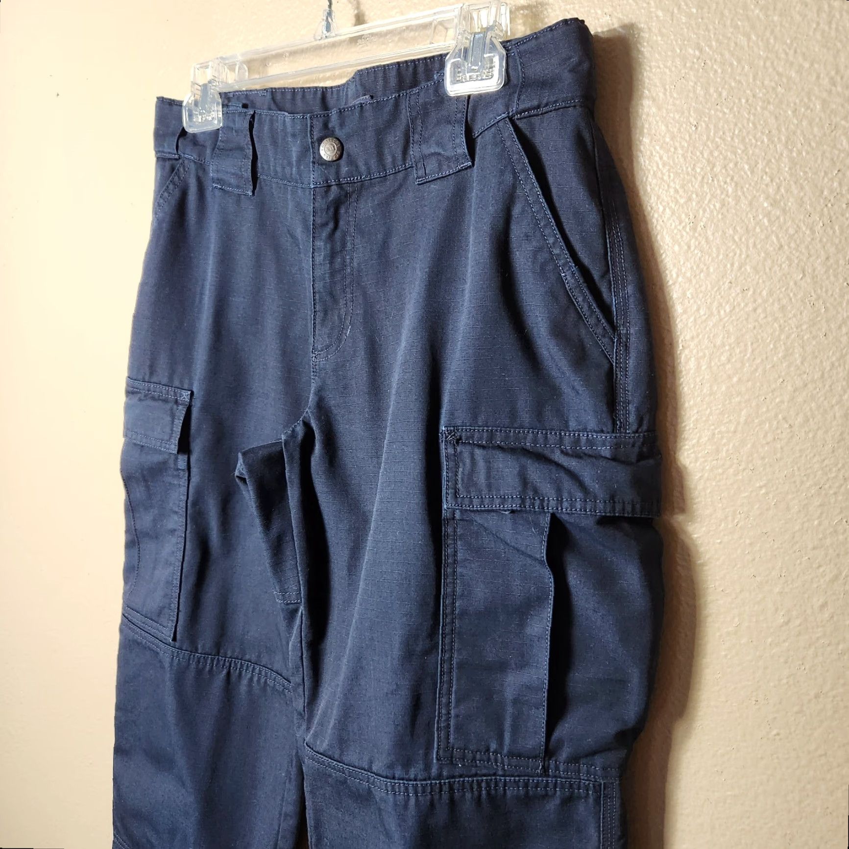 Vintage 5.11 Tactical Womens TDU Dark Navy Cargo Pants-Size 8 Size 30" / US 8 / IT 44 - 5 Thumbnail