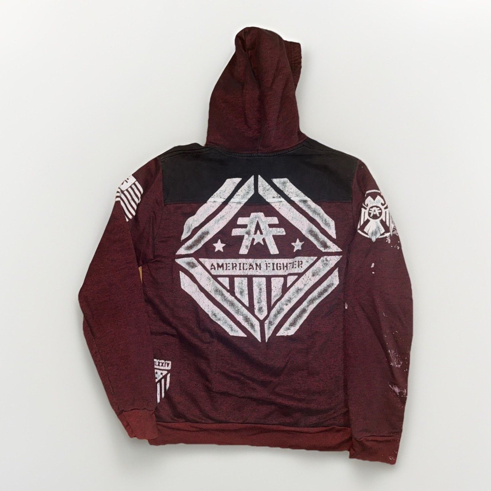 Vintage American Fighter Training Division Hoodie S 20x26 MMA Size US S / EU 44-46 / 1 - 5 Thumbnail