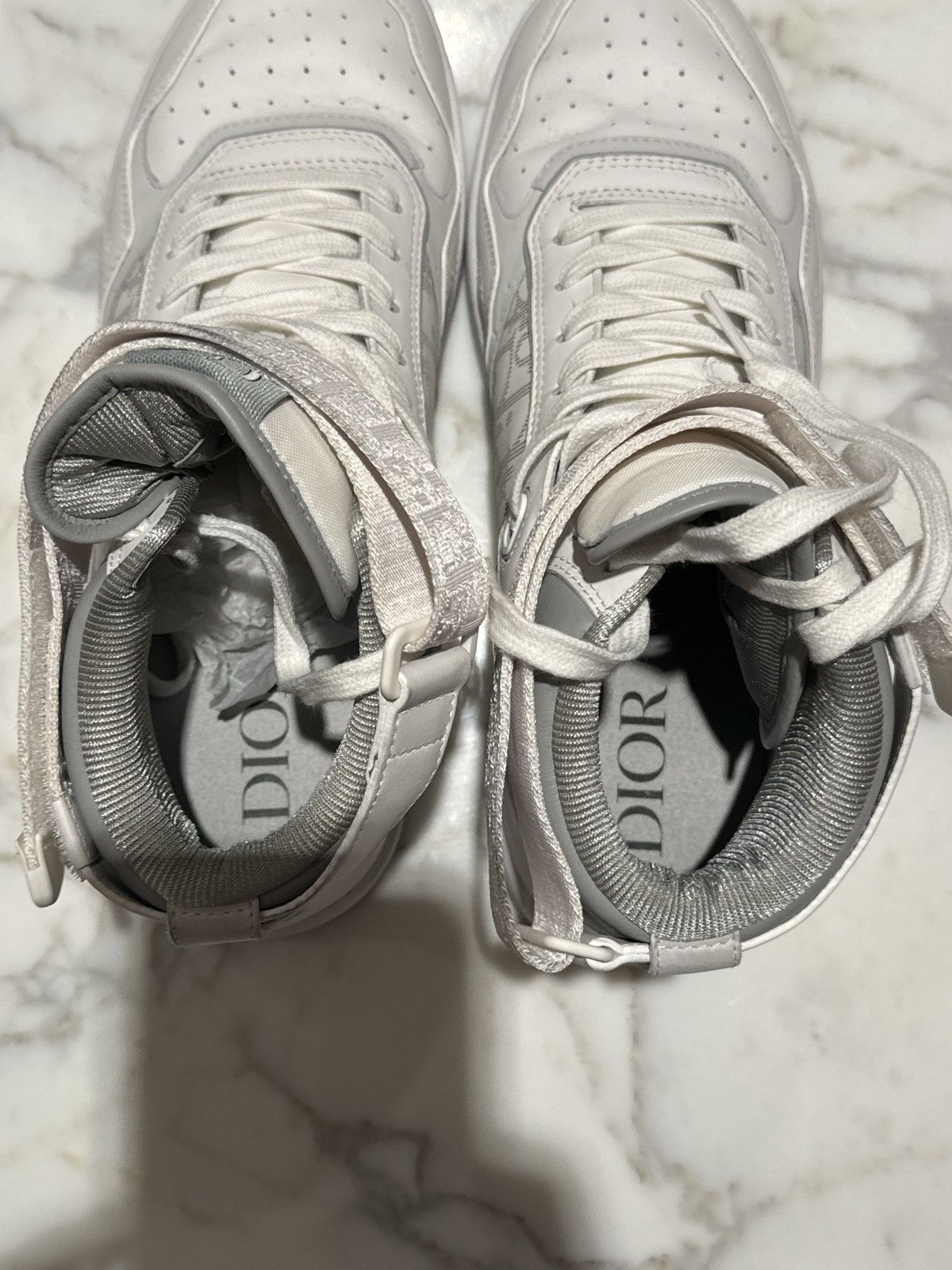 Dior Dior B27 Mid-Top Calf Perfo Size US 10.5 / EU 43-44 - 11 Thumbnail