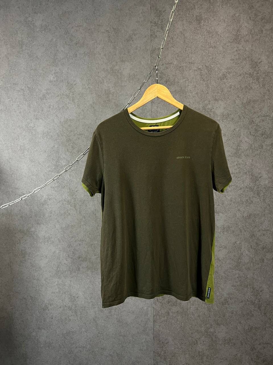 Armani × Designer × Vintage Armani Jeans designer vintage big logo tee Size US M / EU 48-50 / 2 - 1 Thumbnail