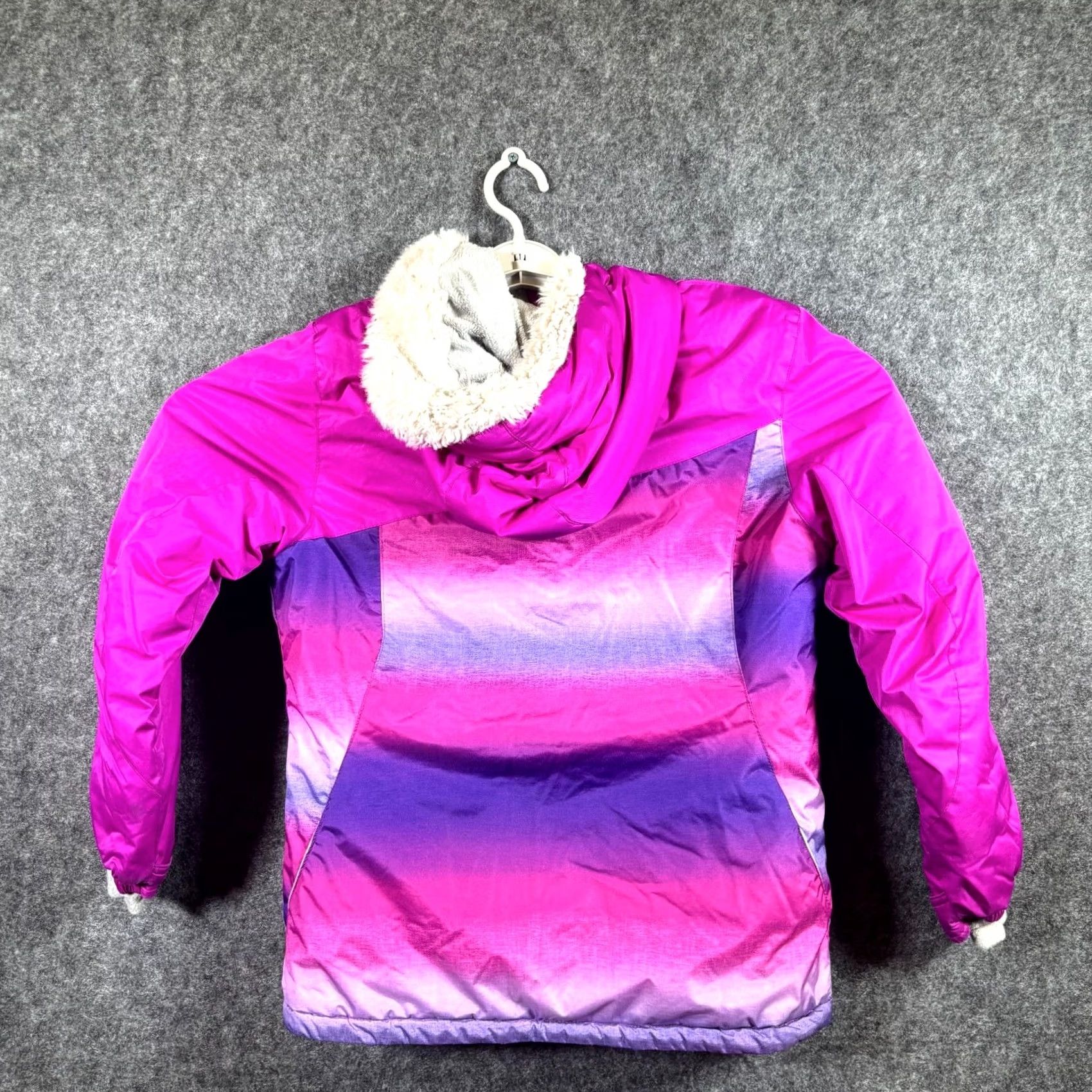 ZeroXposur ZeroXposur Womens Jacket 16 Pink Full-Zip Snowboard Gorpcore Hiking Windbreaker Mid-Length Cotton Polyester Size XXL / US 16-18 / IT 52-54 - 5 Thumbnail
