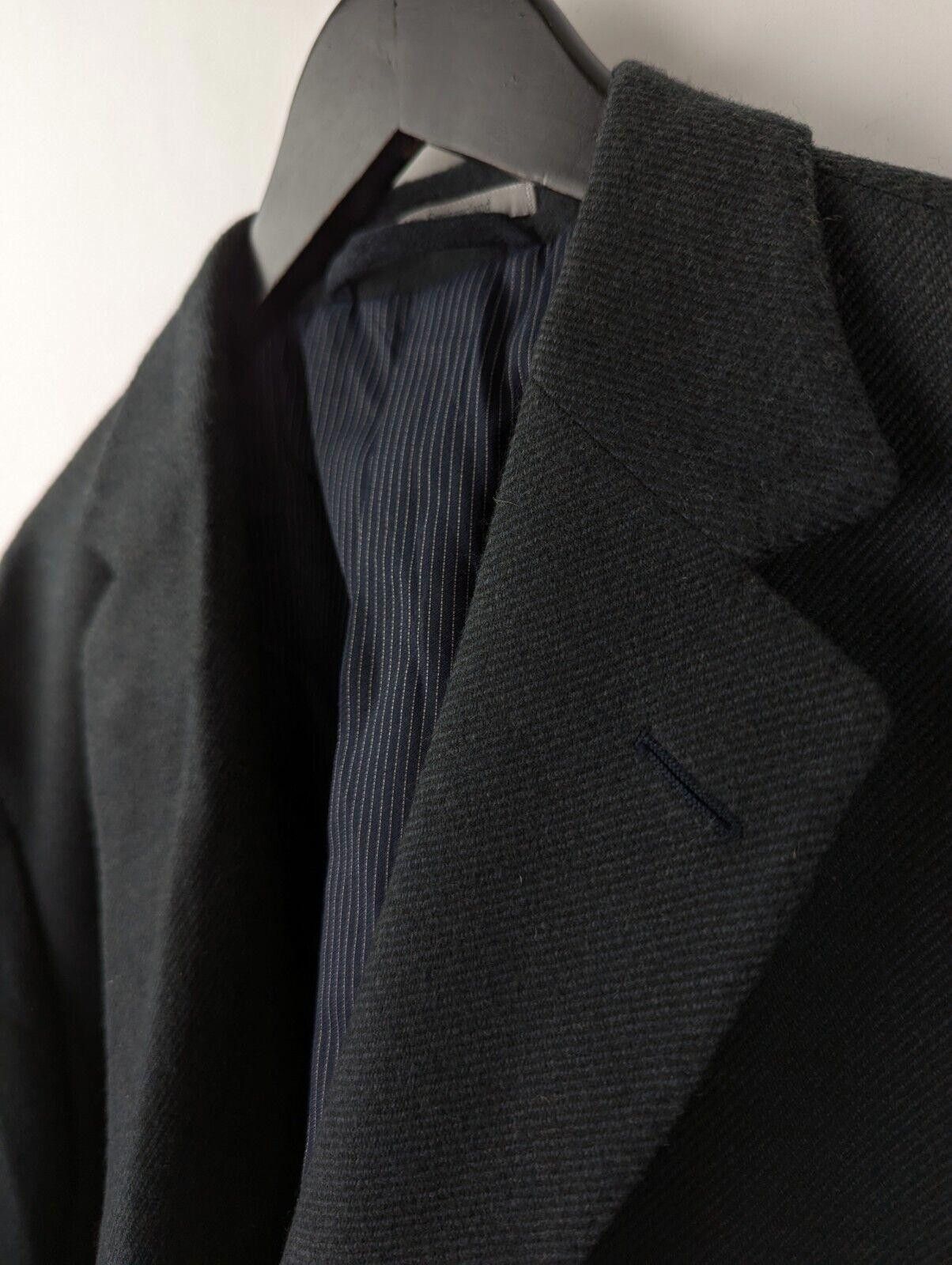 Ermenegildo Zegna ZEGNA OASI Sz US 48L Charcoal Grey 100% CASHMERE Blazer Size 48L - 7 Thumbnail