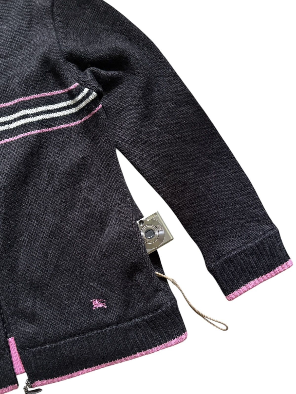 Burberry Burberry Black Label full-zip knit jacket Size US L / EU 52-54 / 3 - 9 Thumbnail
