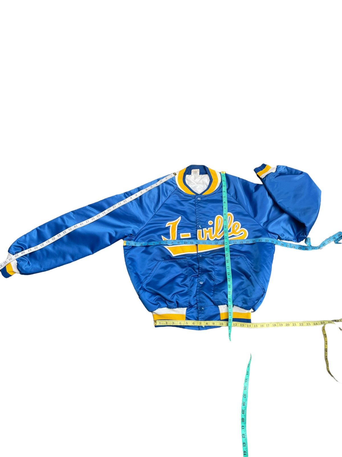 Vintage Vintage 80’s Jackson Ville State Champion Jacket Size US L / EU 52-54 / 3 - 17 Thumbnail