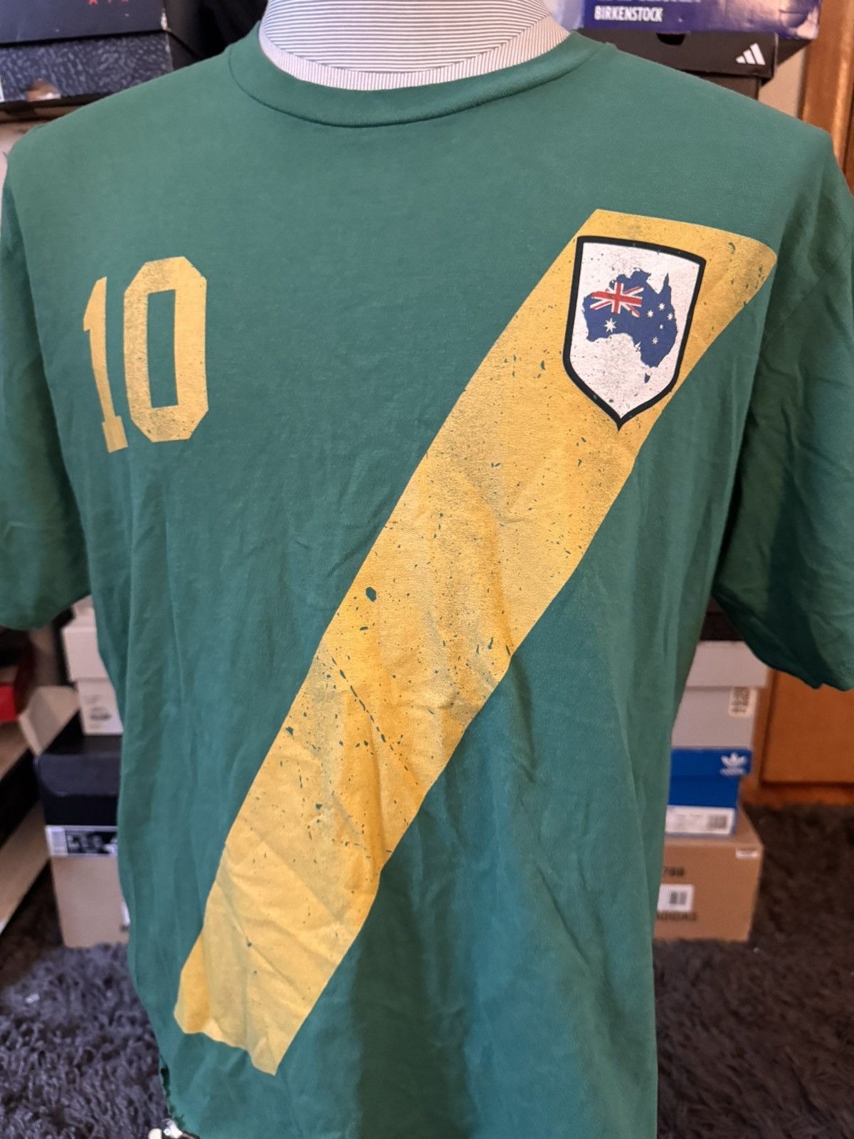 Other Thrifted Australian Soccer T-shirt Size US L / EU 52-54 / 3 - 5 Thumbnail