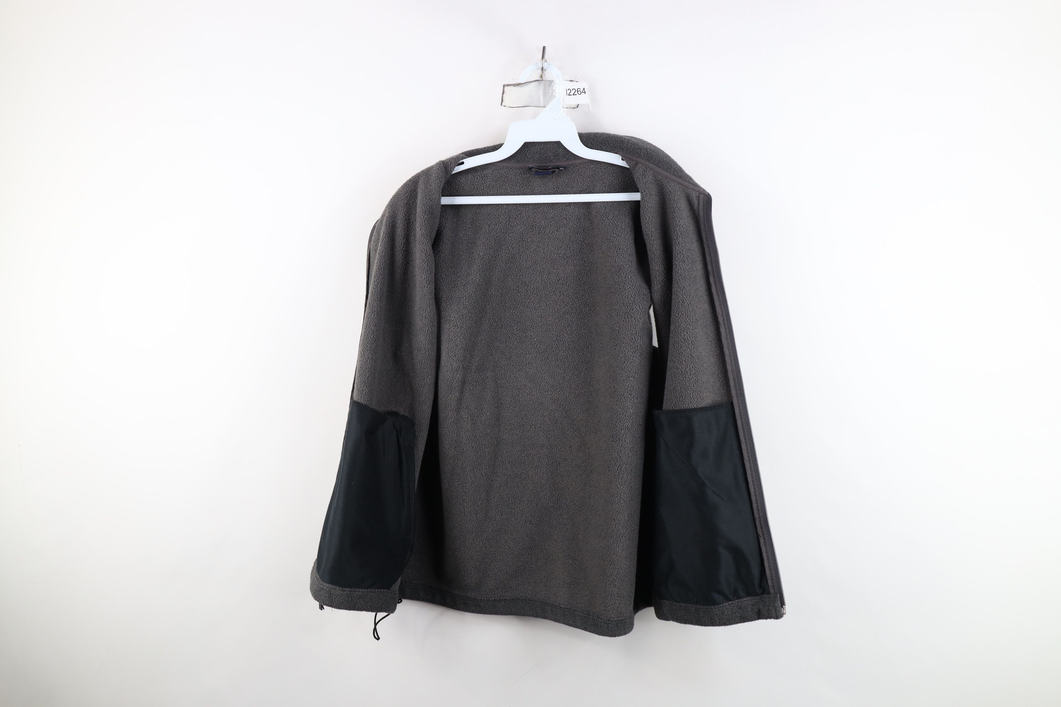 Lands' End Vintage 90s Lands End Full Zip Fleece Vest Jacket Gray USA Size L / US 10 / IT 46 - 11 Thumbnail