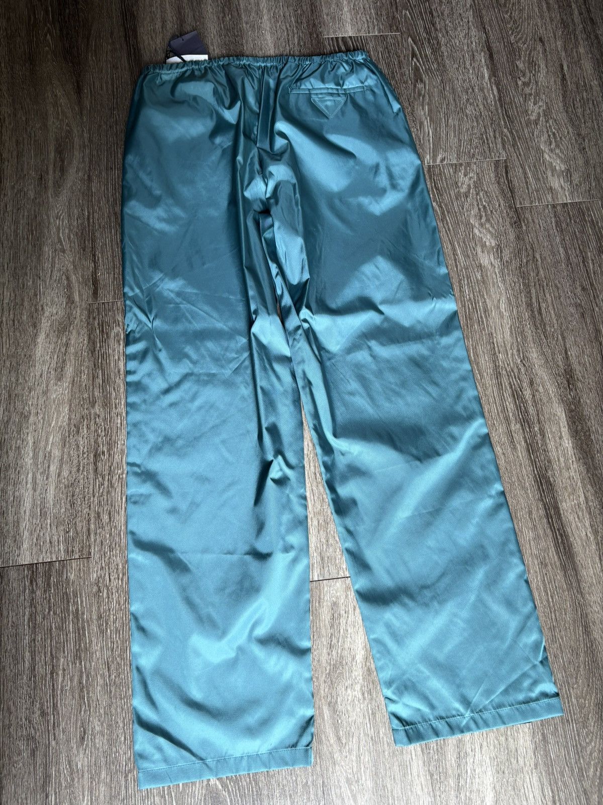 Prada Prada Re Nylon Pants Green Blue Size US 36 / EU 52 - 4 Thumbnail