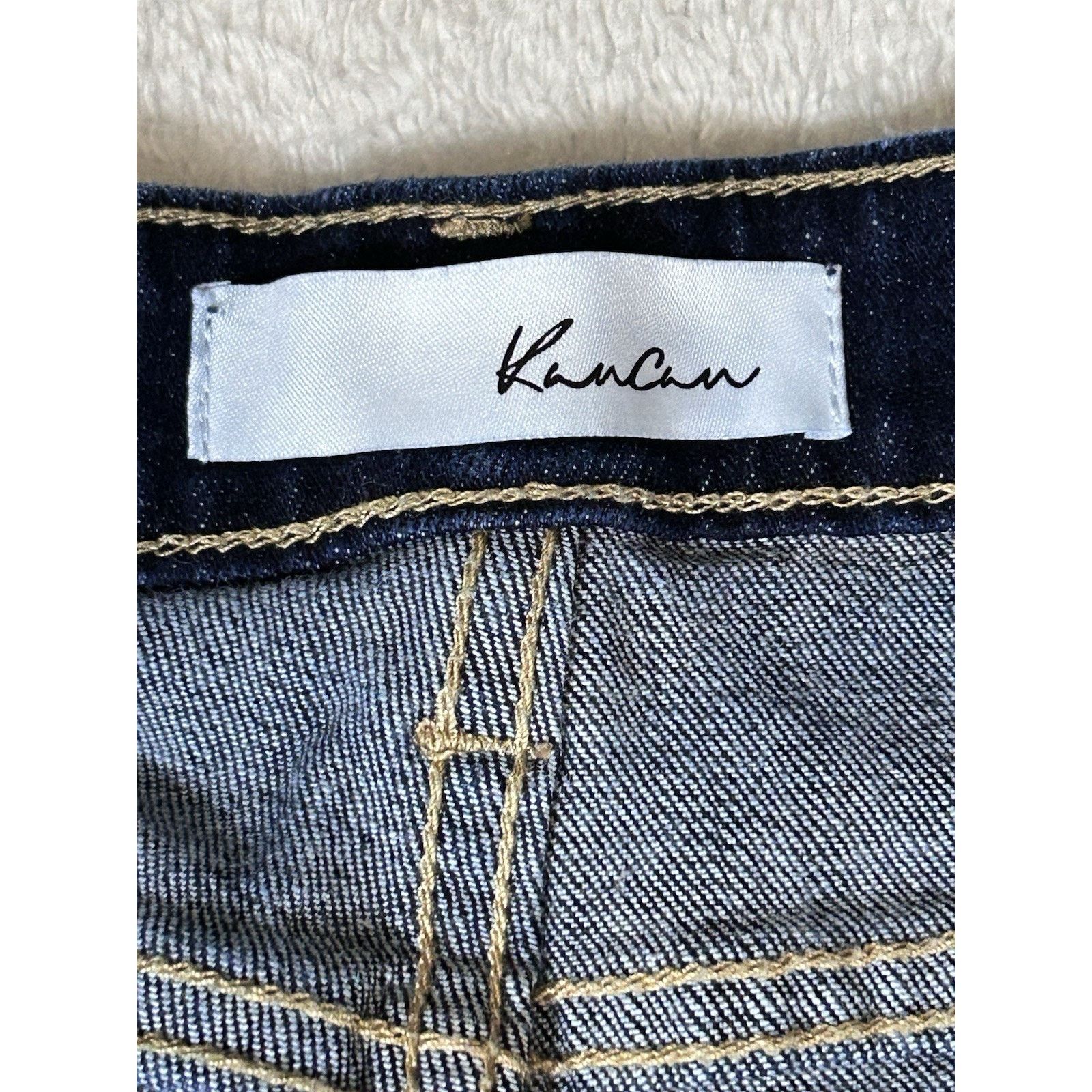 Other kancan jeans 15/31 Bootcut Distressed Dark wash Estilo Size 30" / US 8 / IT 44 - 5 Thumbnail