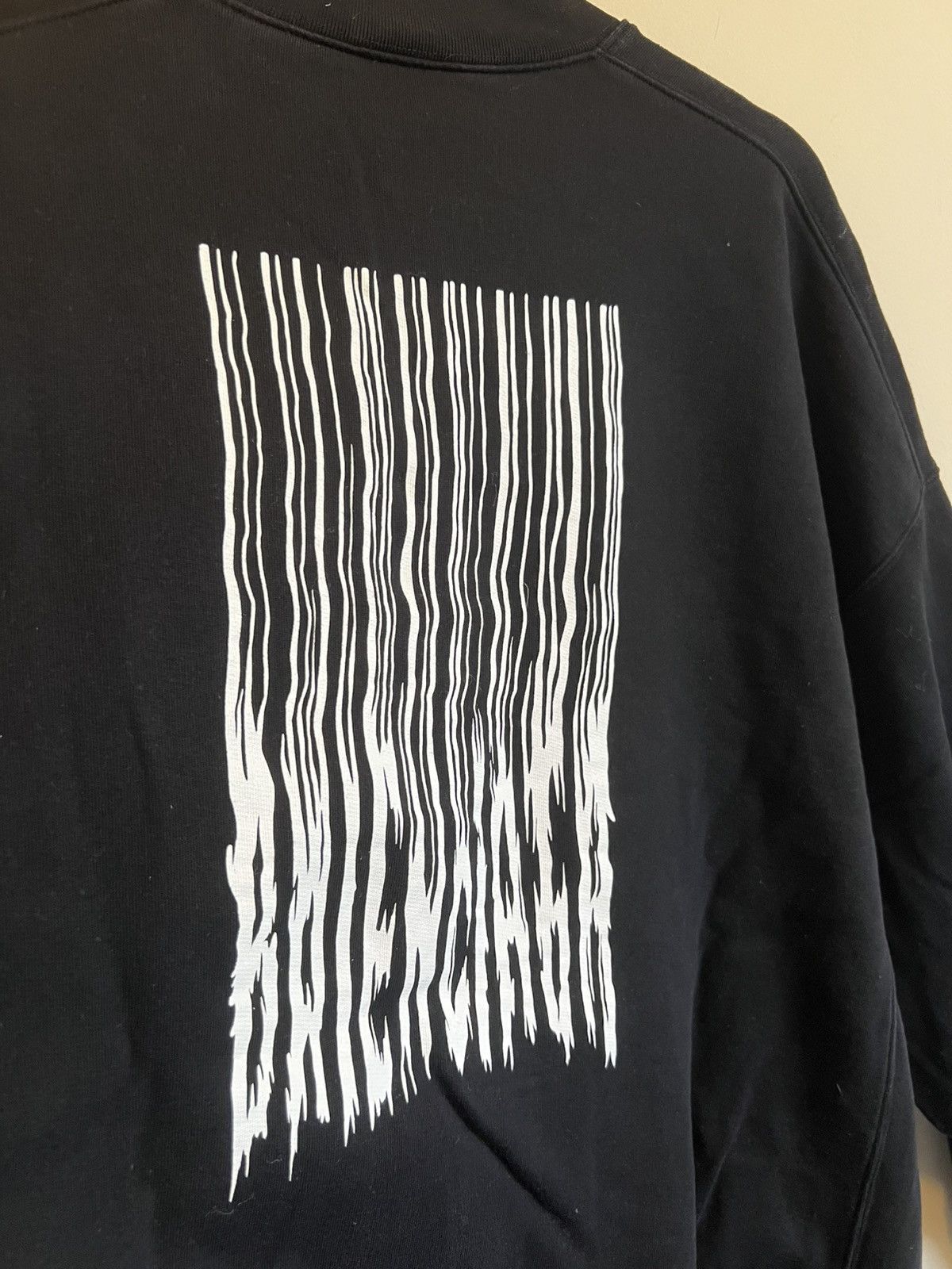Balenciaga Balenciaga Barcode Large Hoodie Sweatshirt Neck 2021 Size US L / EU 52-54 / 3 - 2 Thumbnail