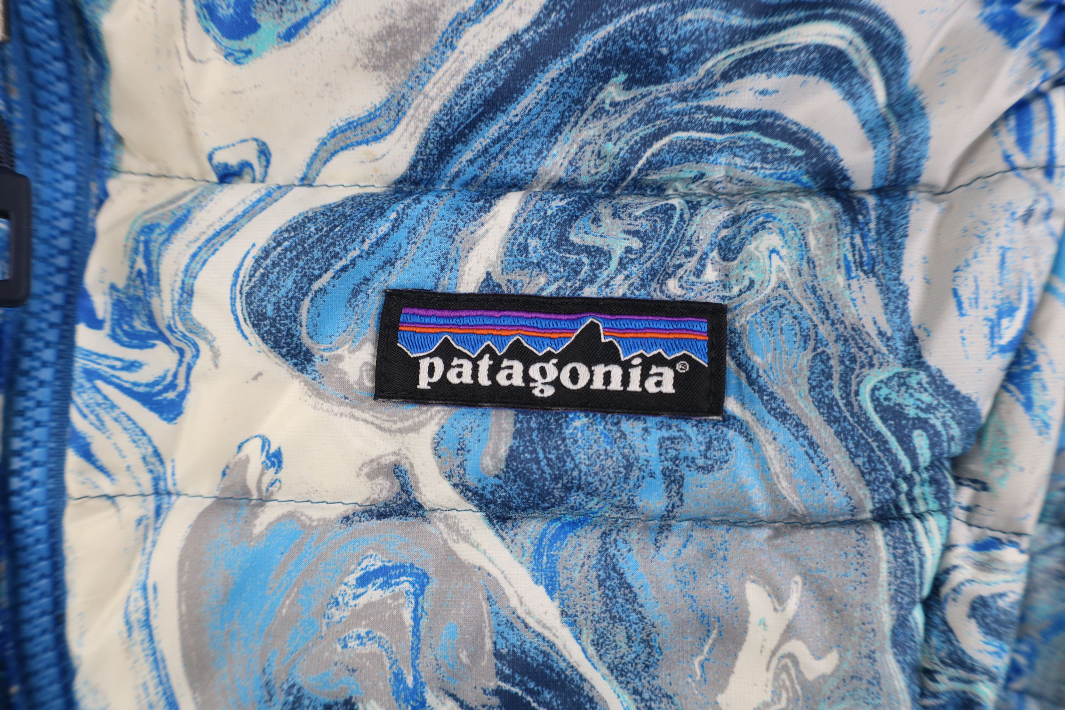 Patagonia Patagonia Marbled Duck Down Insulated Puffer Vest Jacket Size XS / US 0-2 / IT 36-38 - 4 Thumbnail