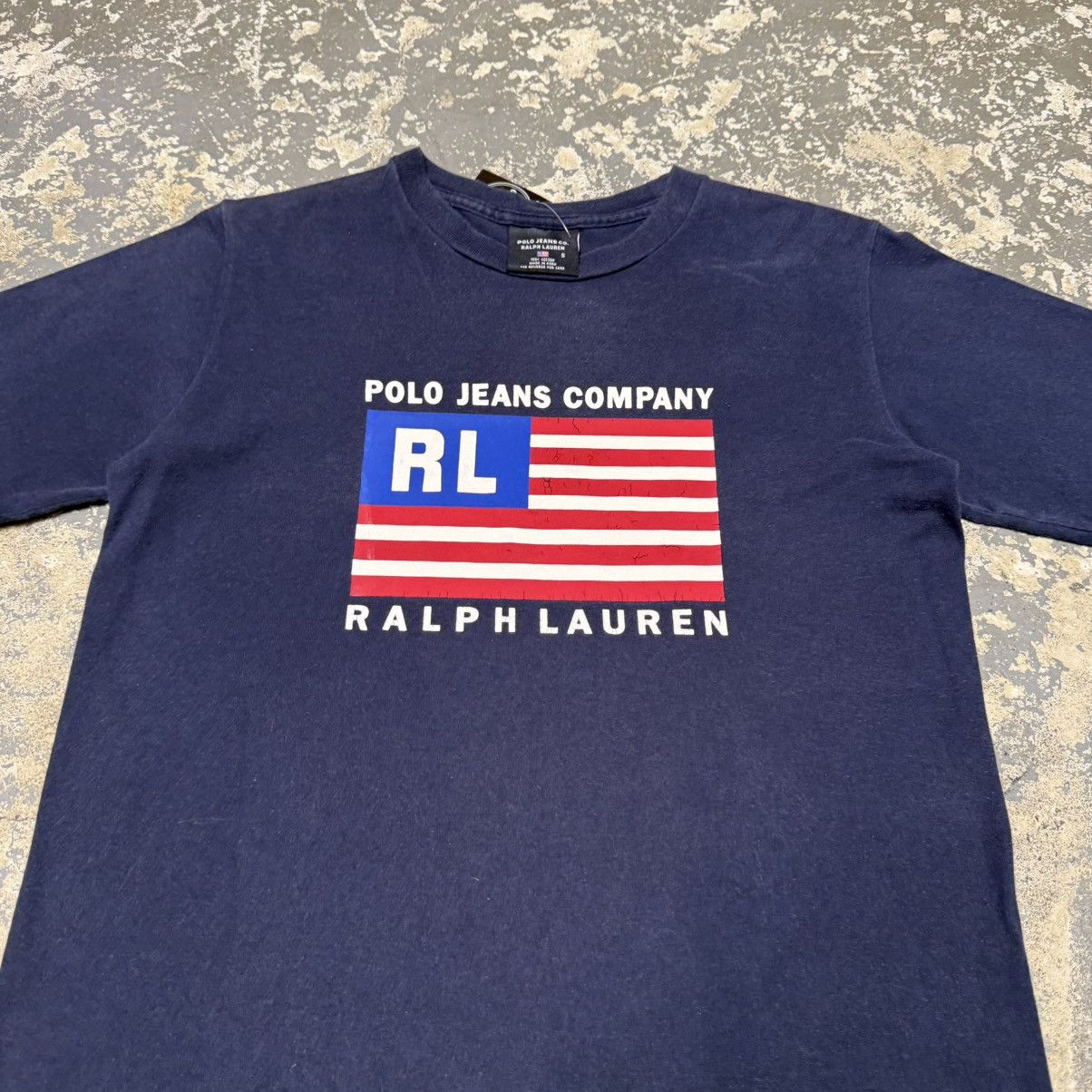 Polo Ralph Lauren Vintage Polo Ralph Lauren American Flag Shirt Size US S / EU 44-46 / 1 - 10 Thumbnail