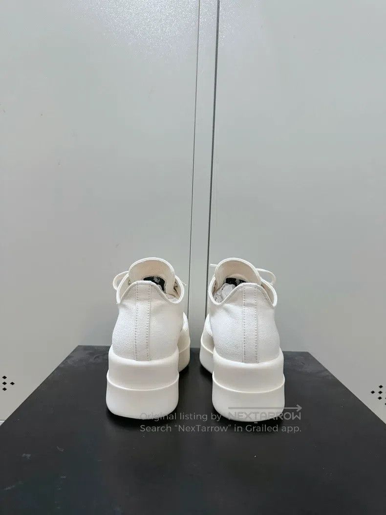 Rick Owens Rick Owens Top-tier thick sole ivory milk Converse Size US 5.5 / EU 38 - 7 Thumbnail