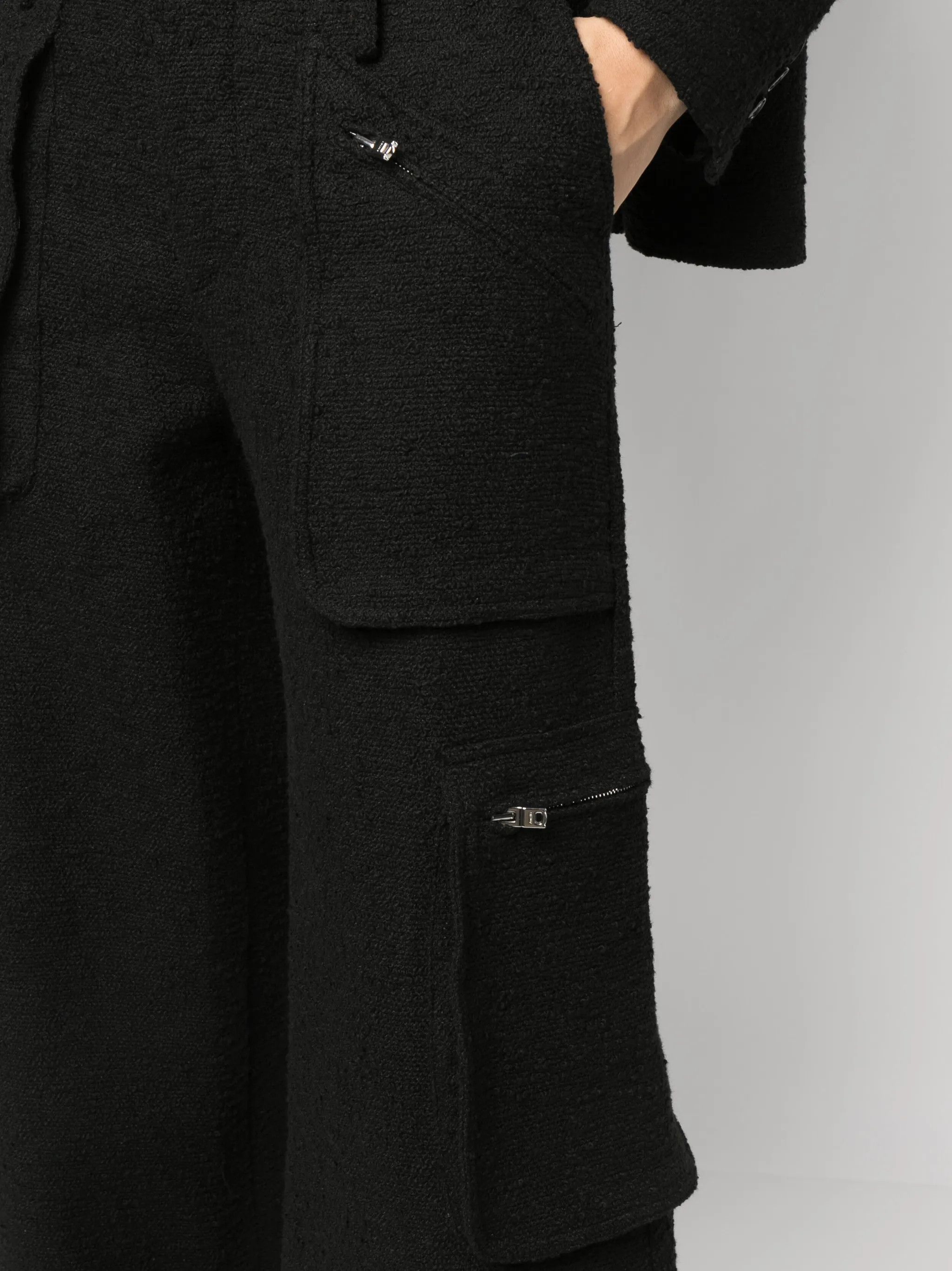 Amiri o1y0425 Cargo Trouser in Black Size 29" - 5 Thumbnail