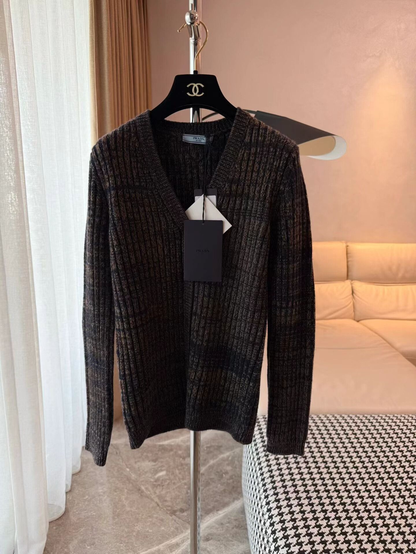 Prada Prada 25AW New Knit Cardigan Size S / US 4 / IT 40 - 1 Thumbnail