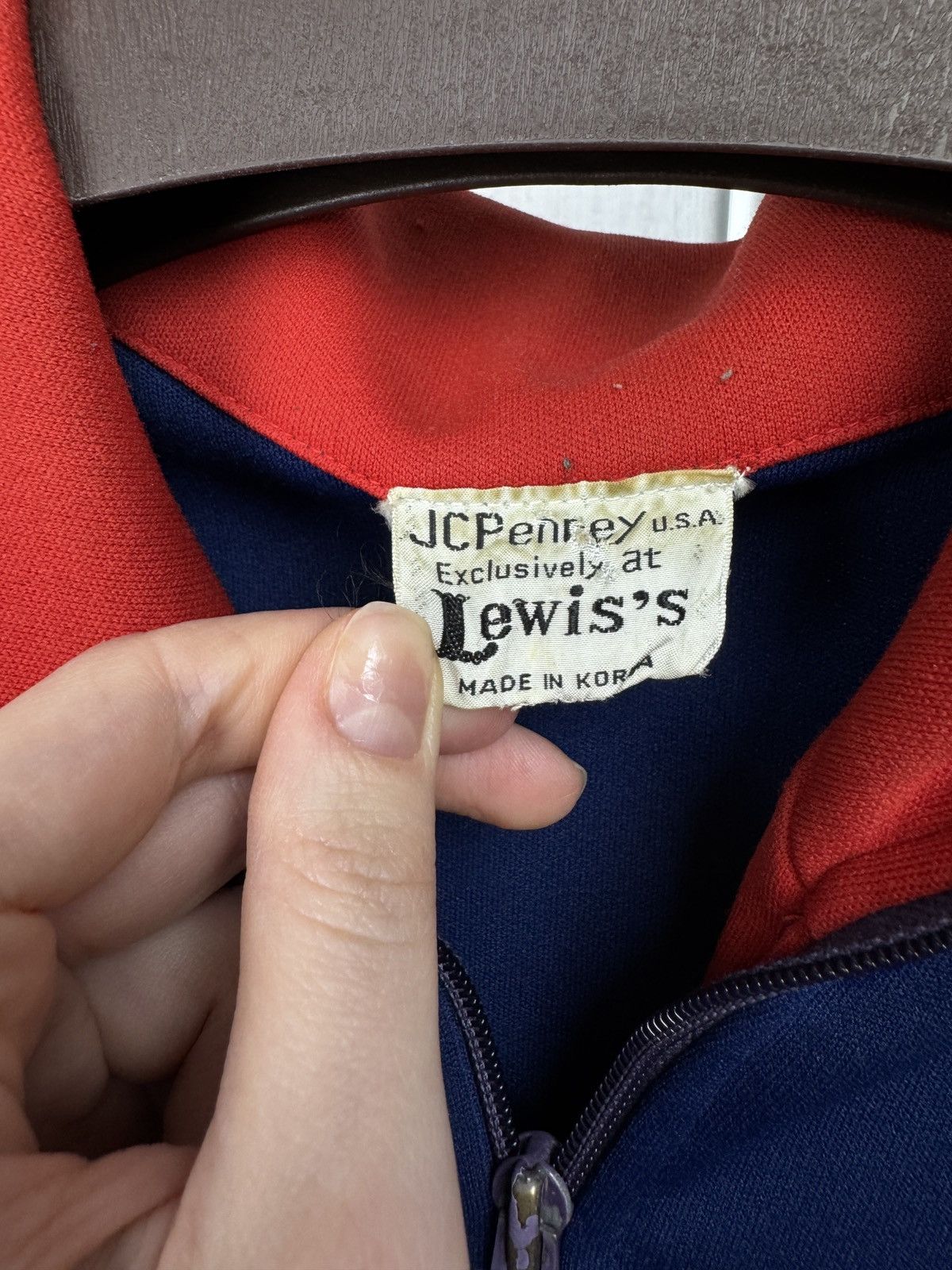 Vintage Vintage 70s 80s JCPenney Lewis’s England Team soccer jacket Size US L / EU 52-54 / 3 - 6 Thumbnail