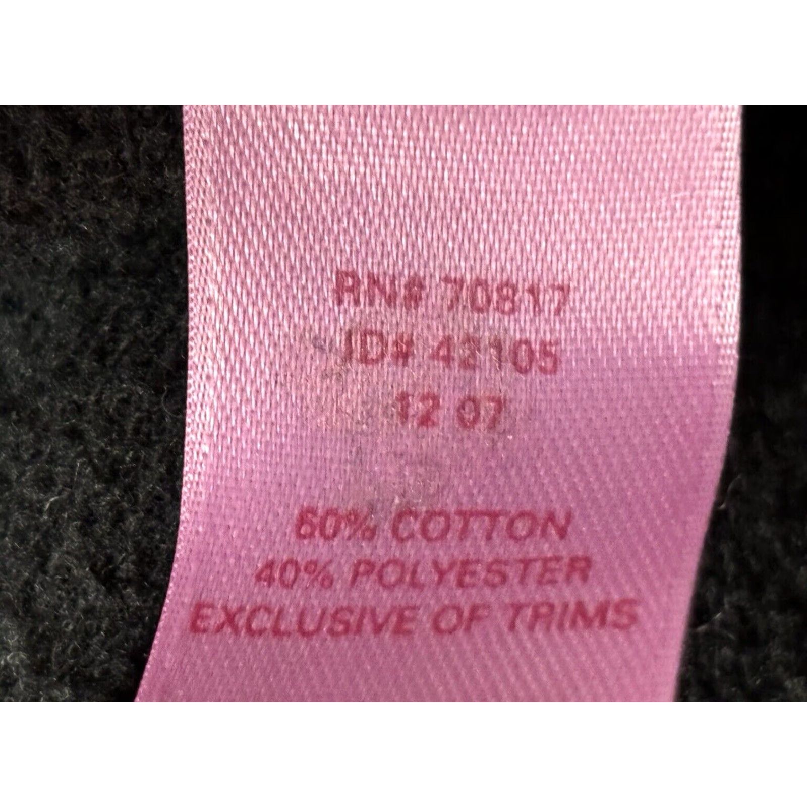 Pinko VINTAGE PINK Wide Leg Lounge Pants Small Black Cotton Blend Women Size 28" / US 6 / IT 42 - 7 Thumbnail