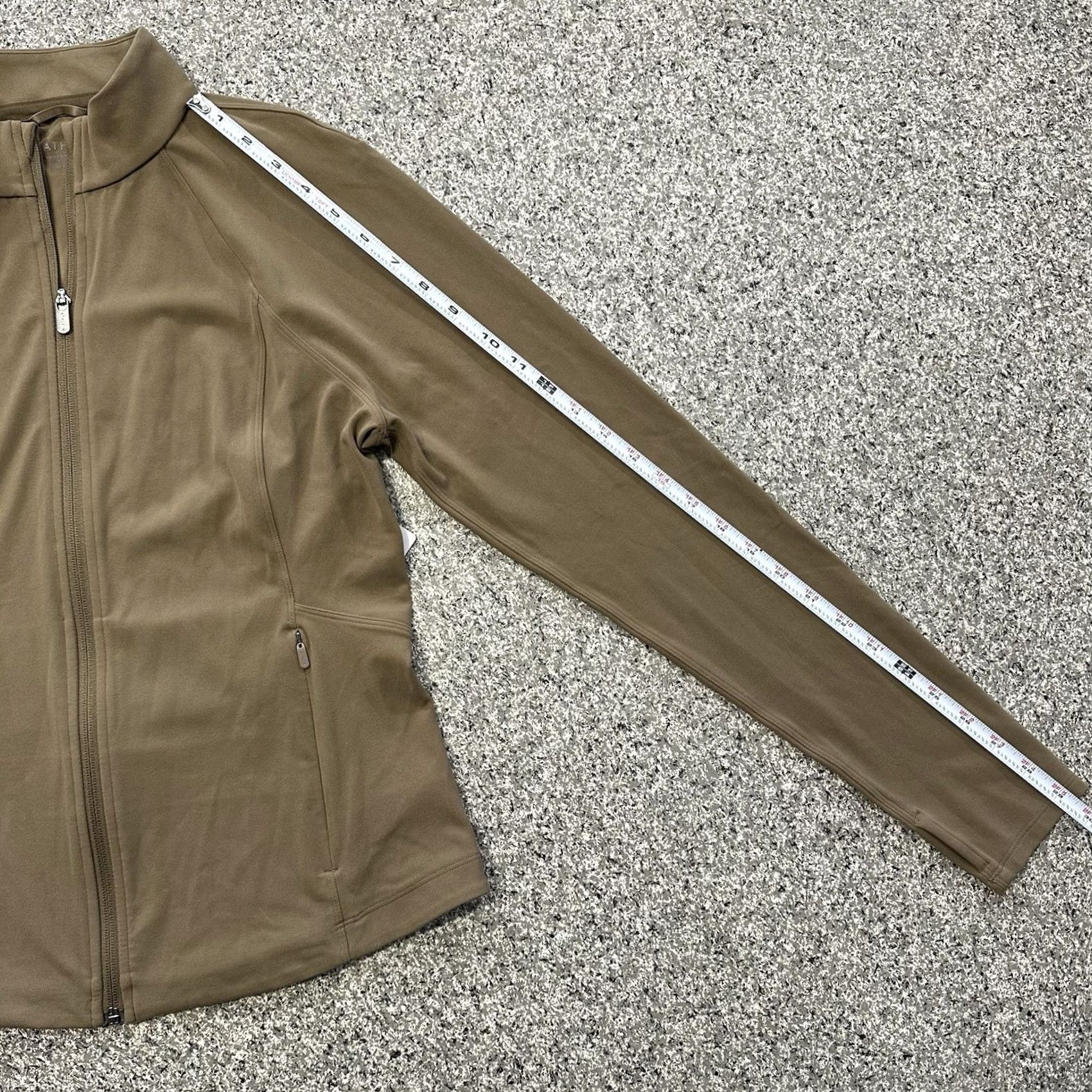Athleta Athleta Jacket Main Selling Point Womens L Brown Full Zip Hooded Athletic Athleisure 578068 Winter Spring Fall Running & Jogging Womens Size L / US 10 / IT 46 - 7 Thumbnail