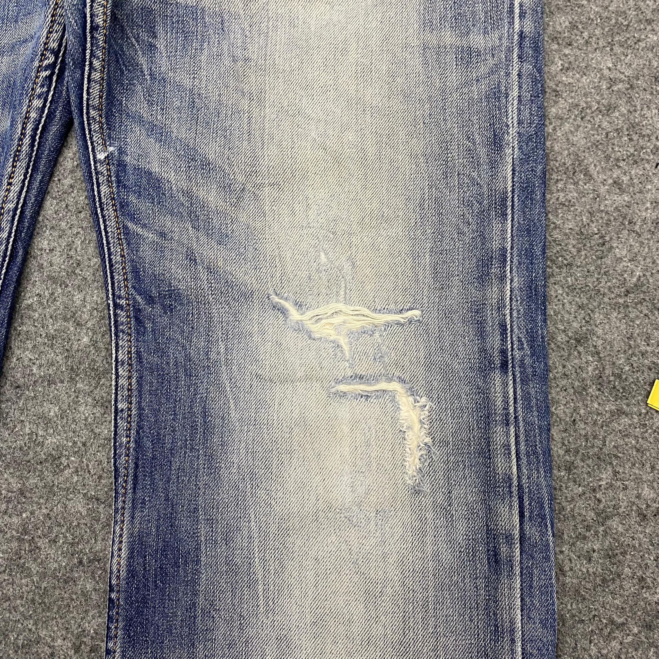 If Six Was Nine 💥Best Offer💥Vintage Diesel Industry Distressed Denim Size US 34 / EU 50 - 14 Thumbnail