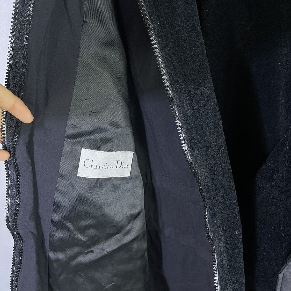 Christian Dior Monsieur Vintage Christian Dior Hooded Puffer Velvet Lining Jacket Size US M / EU 48-50 / 2 - 10 Thumbnail