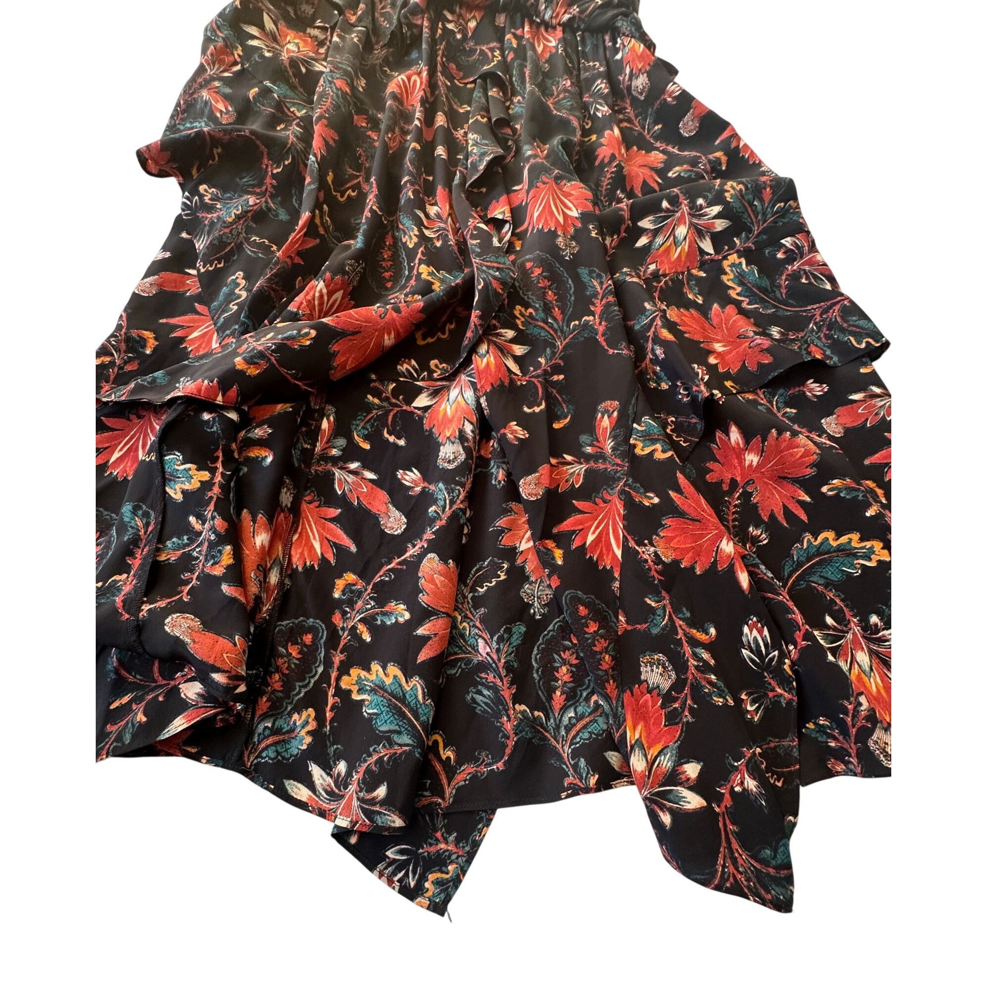 Ulla Johnson Ulla Johnson Renata Dress in Obsidian. Silk, Size 12 NWT Size XL / US 12-14 / IT 48-50 - 9 Thumbnail