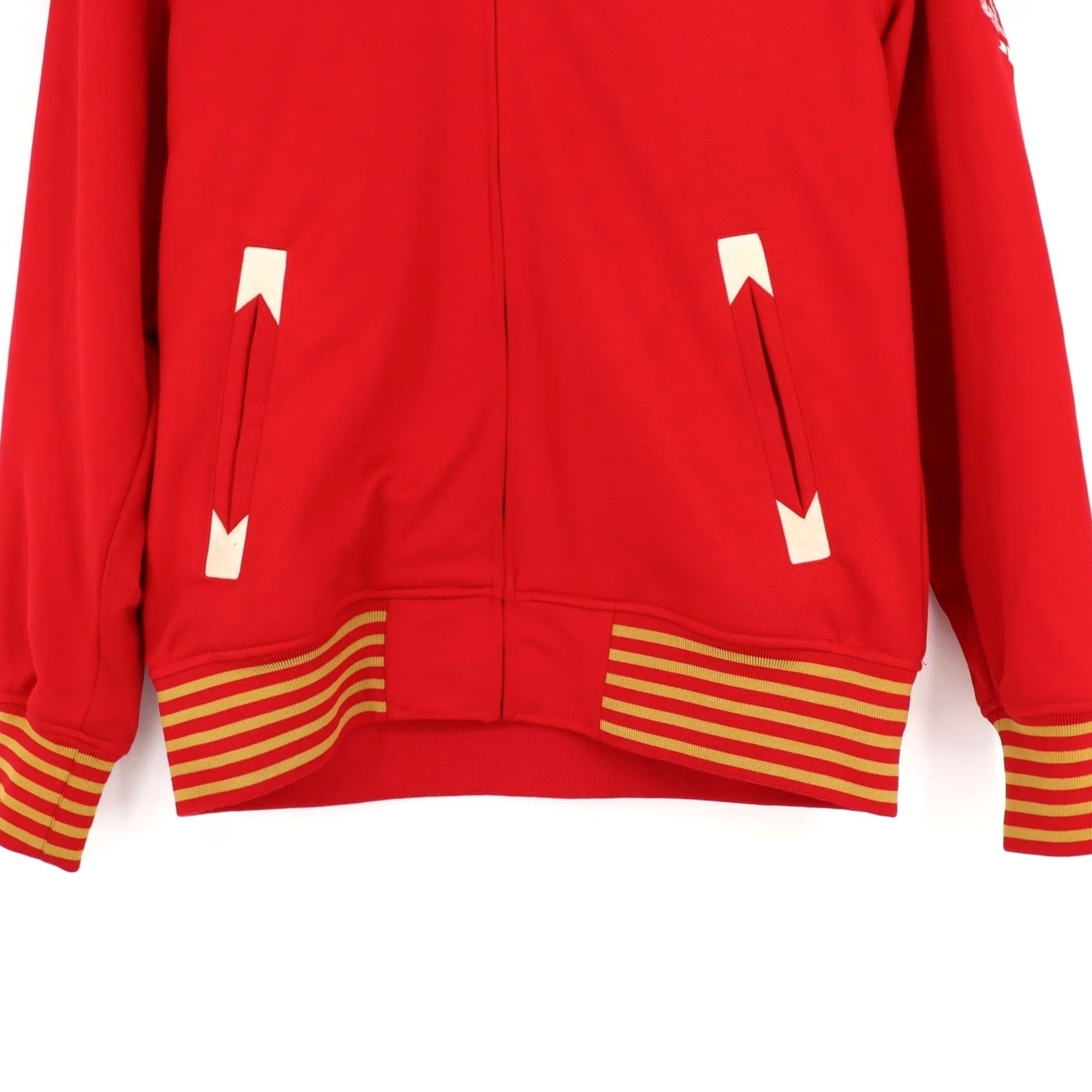 Mitchell & Ness Mitchell & Ness San Francisco 49ers Throwbacks Size S Red Varsity Bomber Jacket Size US S / EU 44-46 / 1 - 3 Thumbnail