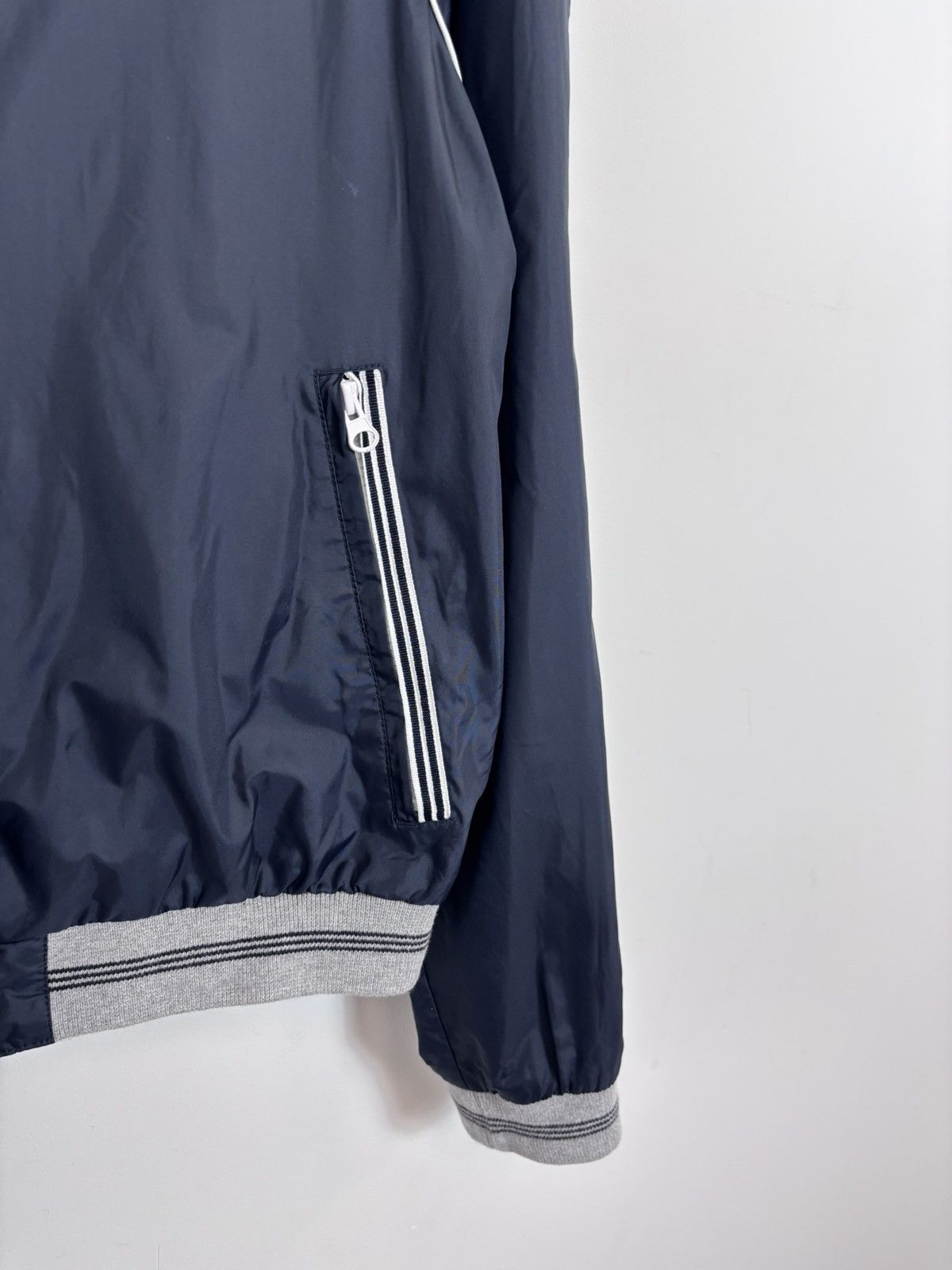 Armani Armani Jeans Men’s Hooded Bomber Jacket Navy Blue/Grey Size US L / EU 52-54 / 3 - 8 Thumbnail