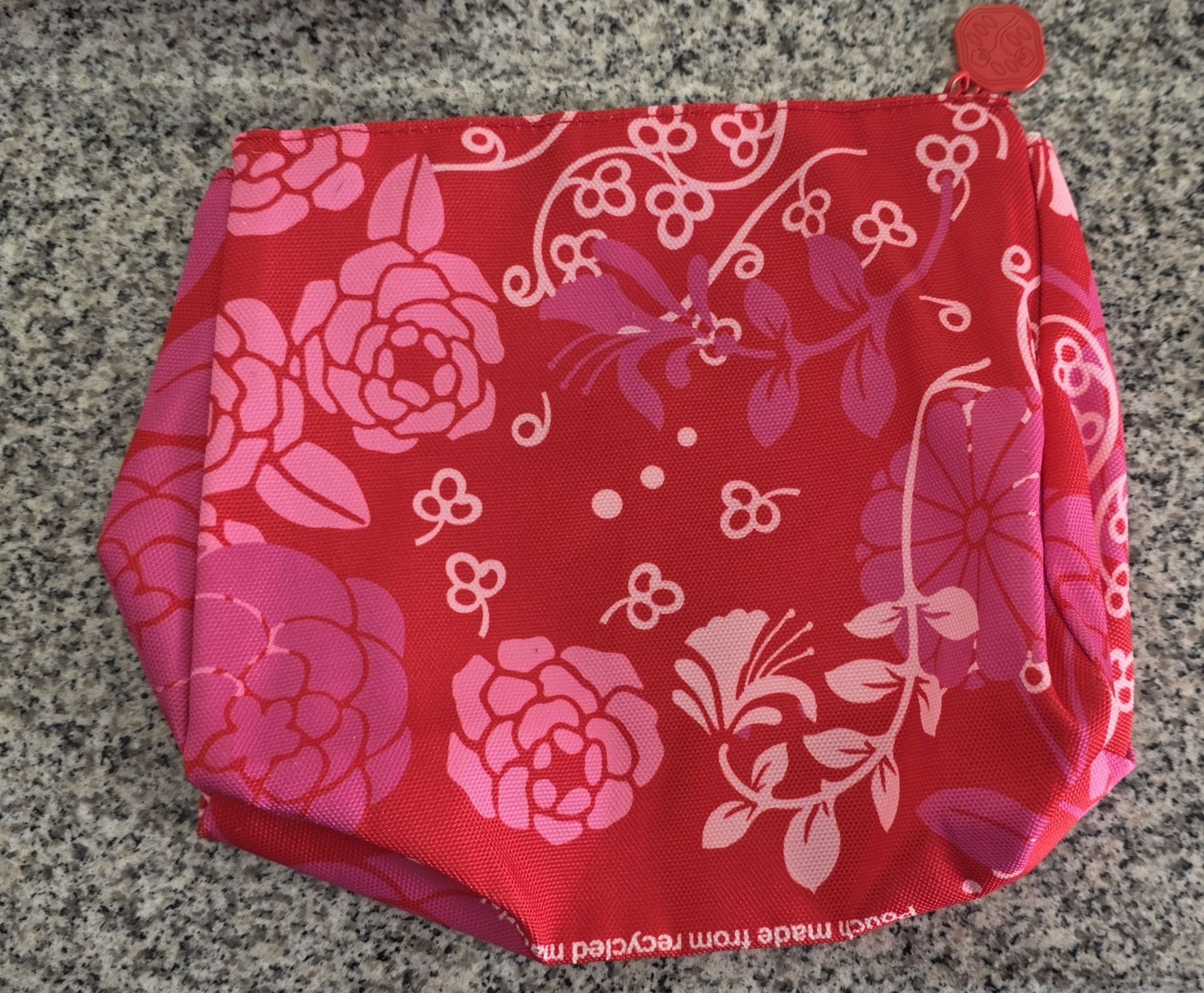 Other NWOT Shiseido Ginza Tokyo Pink Floral Beauty Bag Size ONE SIZE - 2 Thumbnail