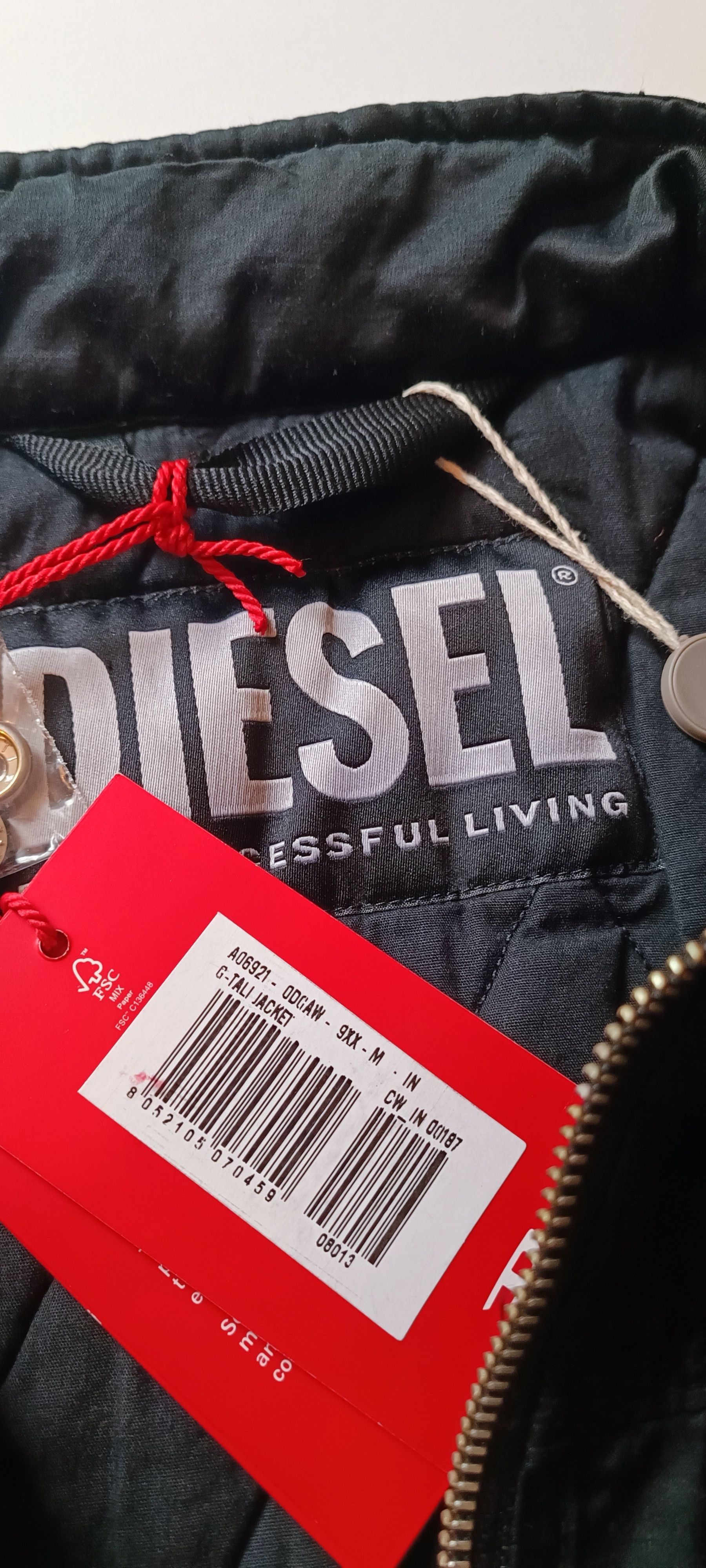 Designer × Diesel Diesel G-Tali Jacket in Black Size M / US 6-8 / IT 42-44 - 11 Thumbnail