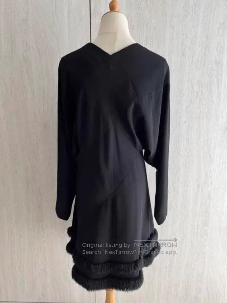 Comme des Garcons Comme des Garcons Furry hem dress Size S / US 4 / IT 40 - 2 Thumbnail