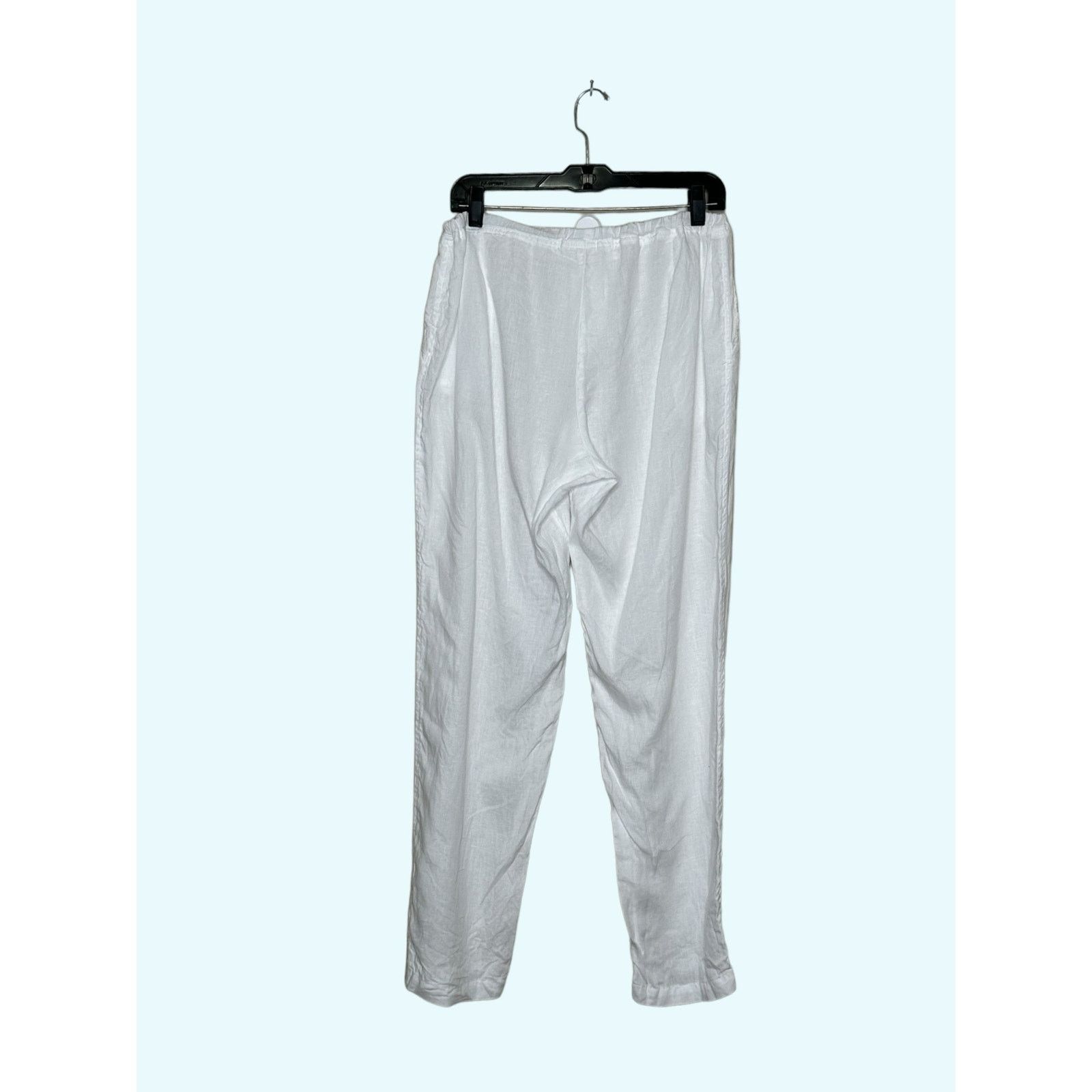 CP Shades Gorsuch white linen pull on pants size XL Size 30" / US 8 / IT 44 - 2 Thumbnail